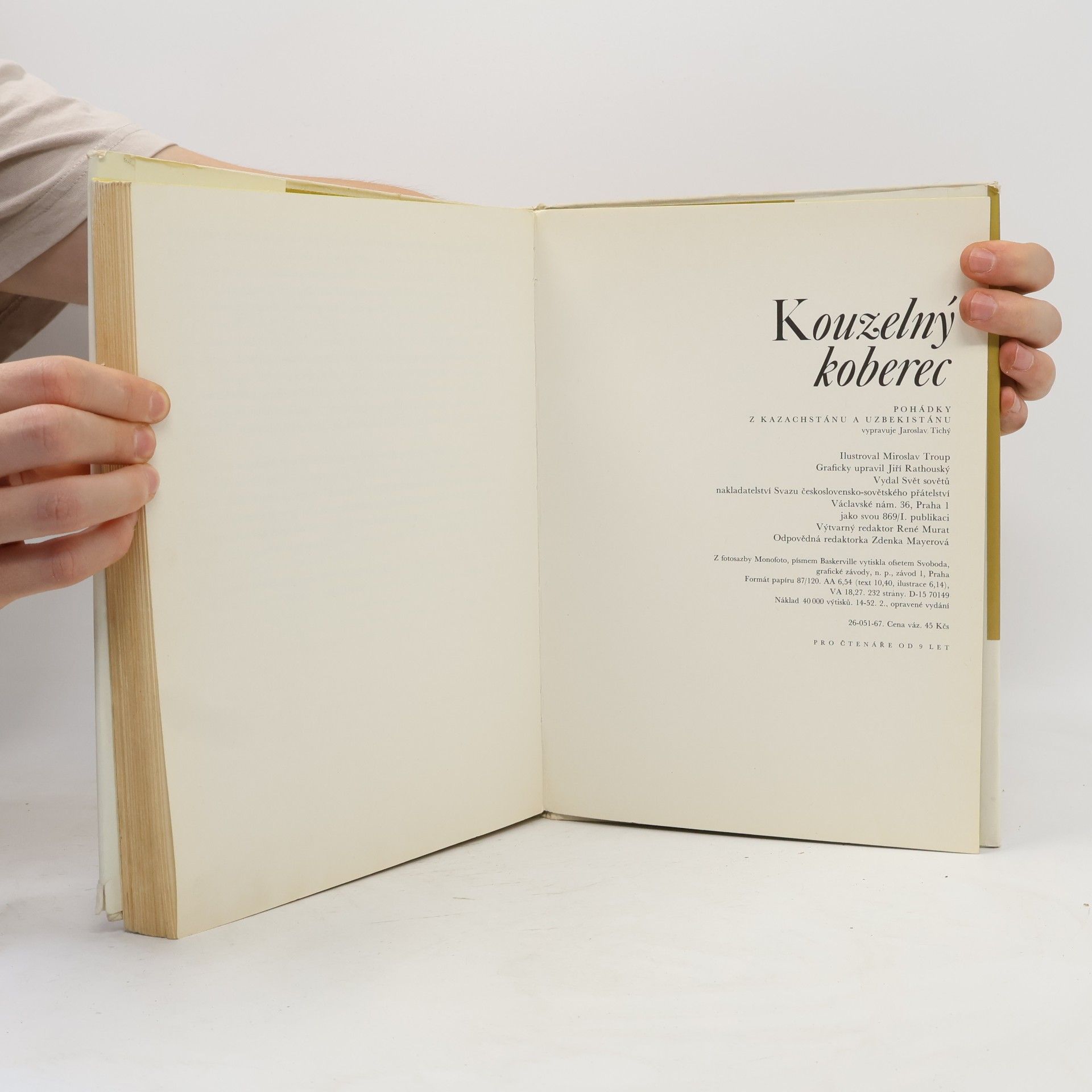 Jaroslav Tichý Kouzelný koberec