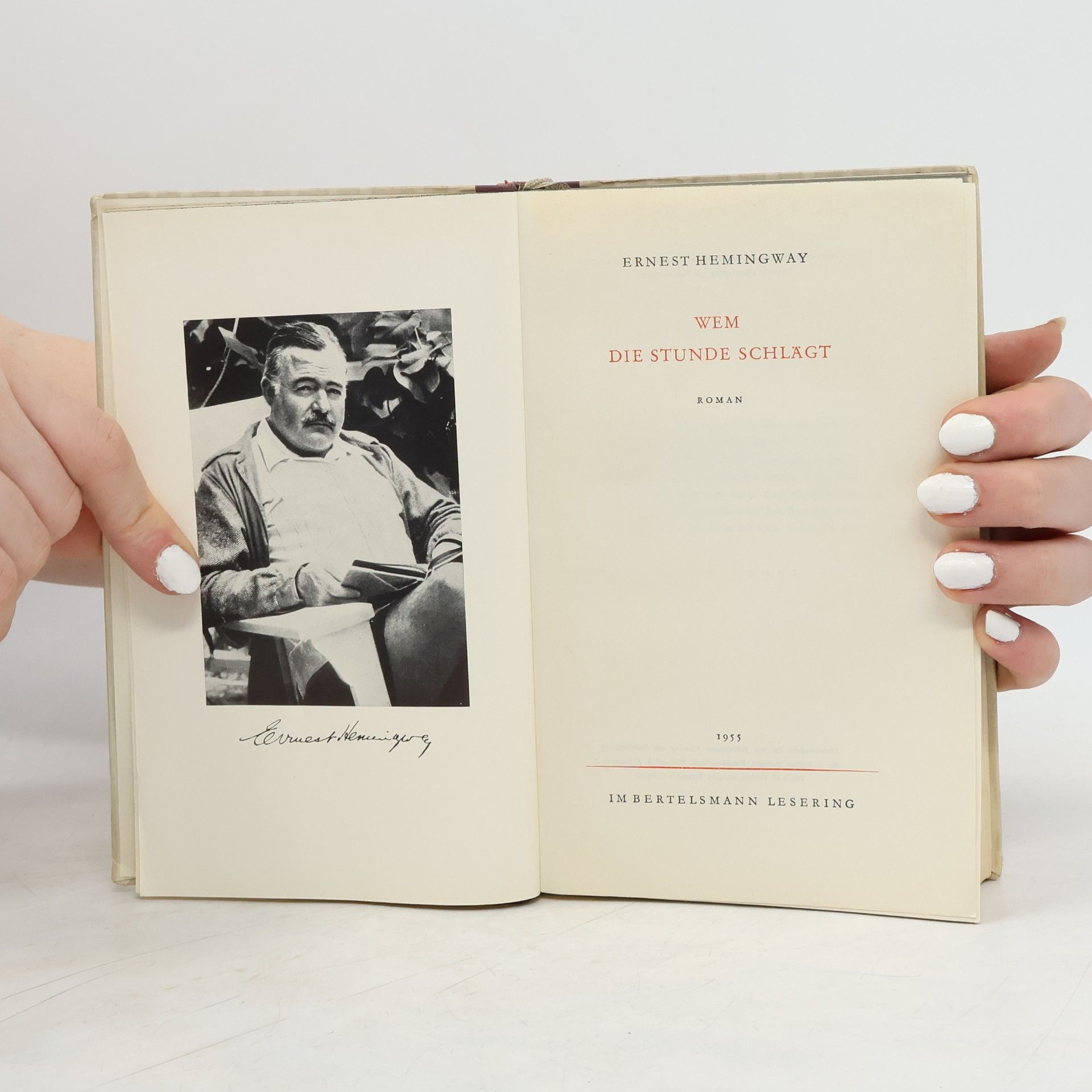 Ernest Hemingway Wem die Stunde schlägt