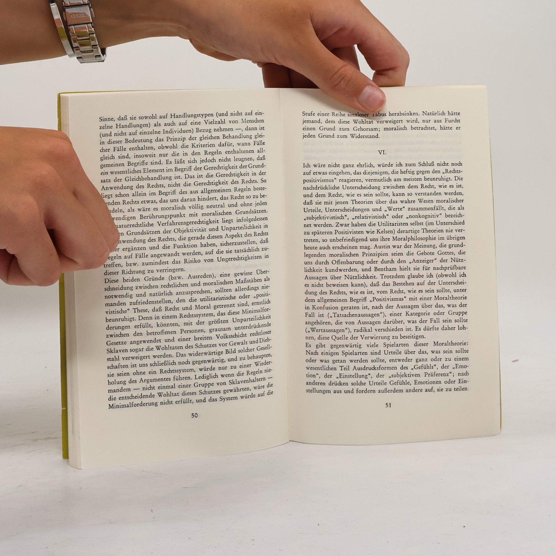 H. L. A. Hart Recht und Moral