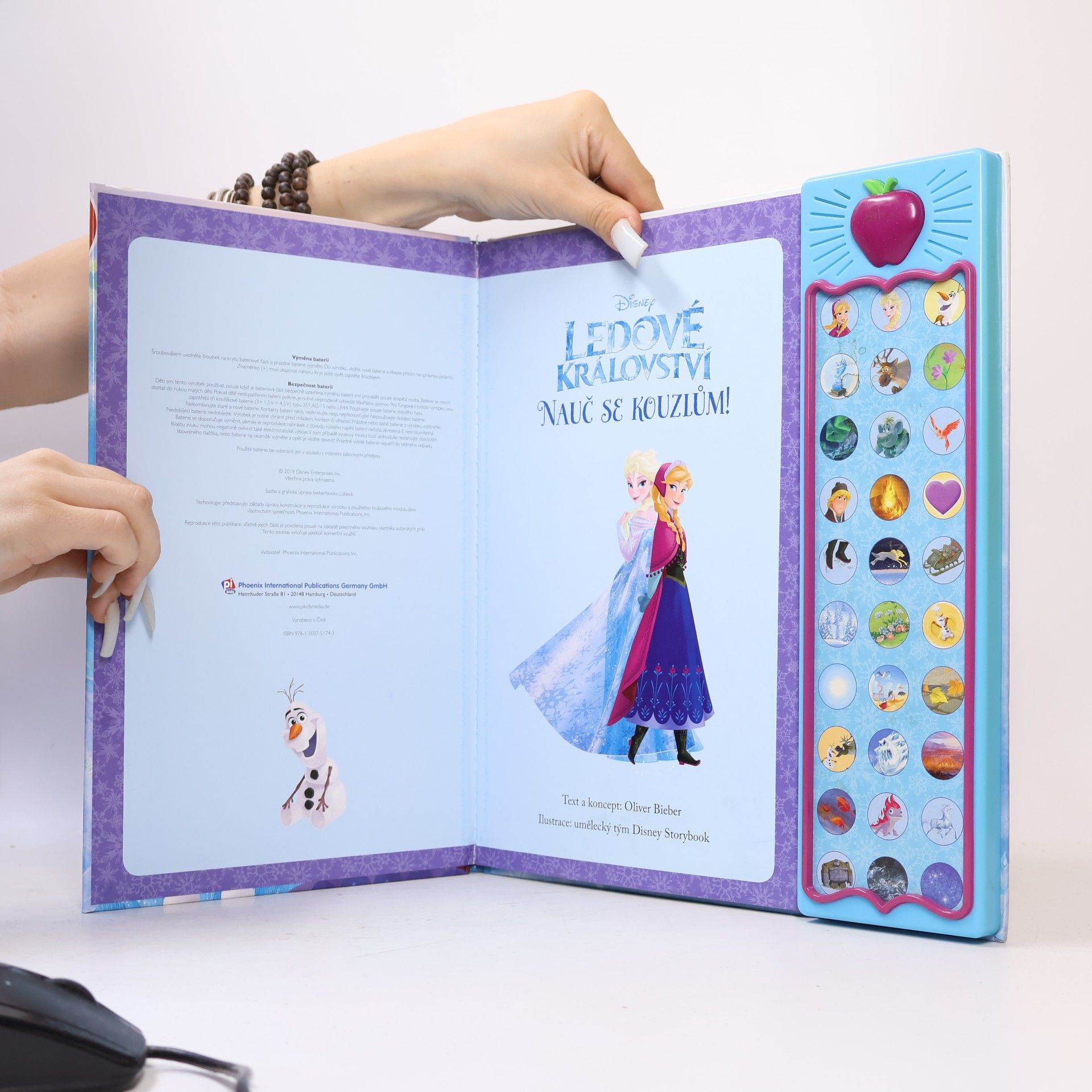 Walt Disney Disney - Ledové království - Nauč se kouzlům!