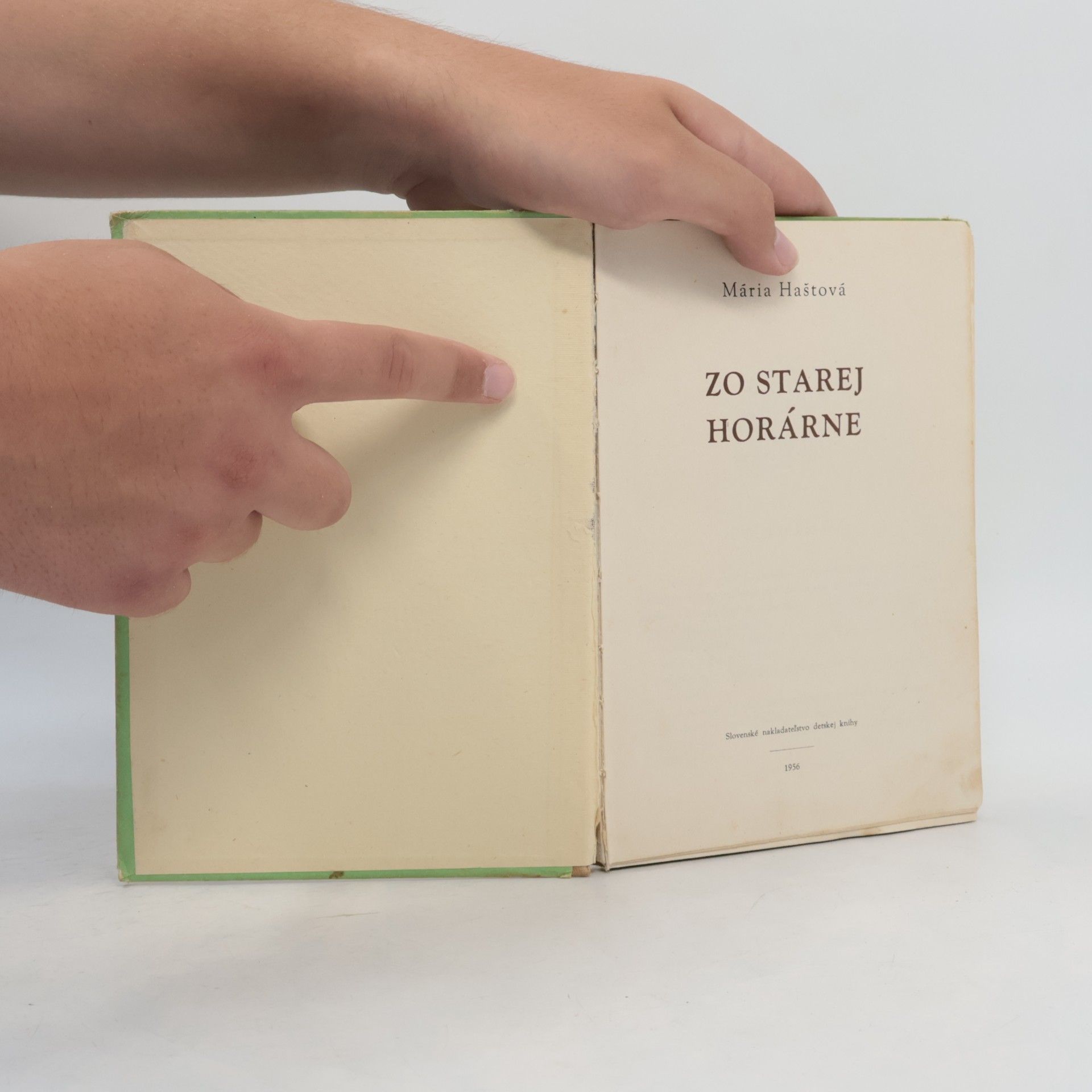 Mária Haštová Zo starej horárne