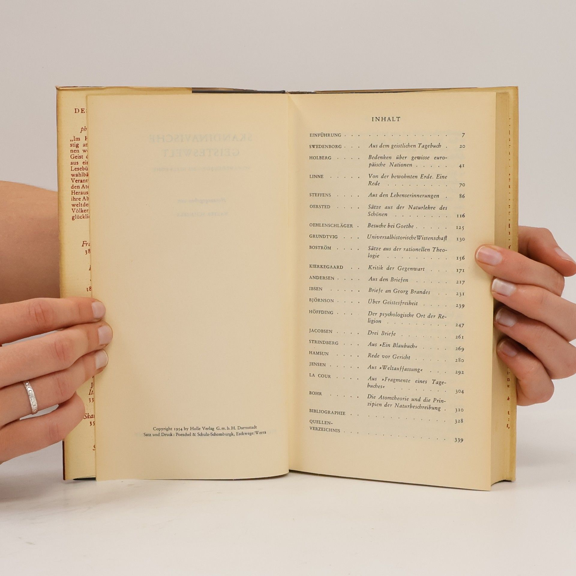 Walter Schmiele Skandinavische Geisteswelt
