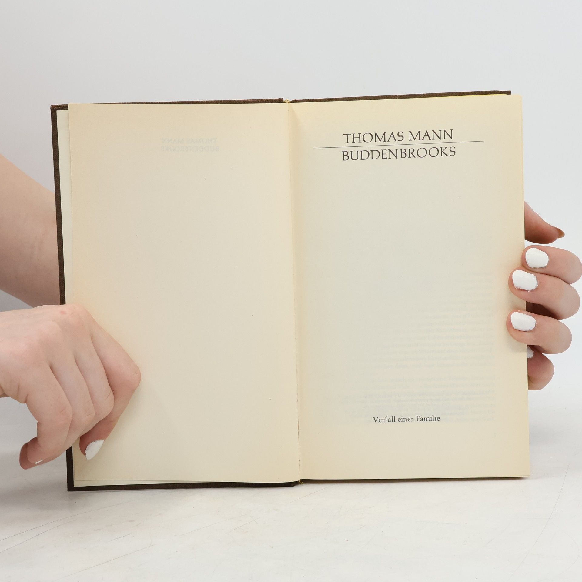 Thomas Mann Buddenbrooks