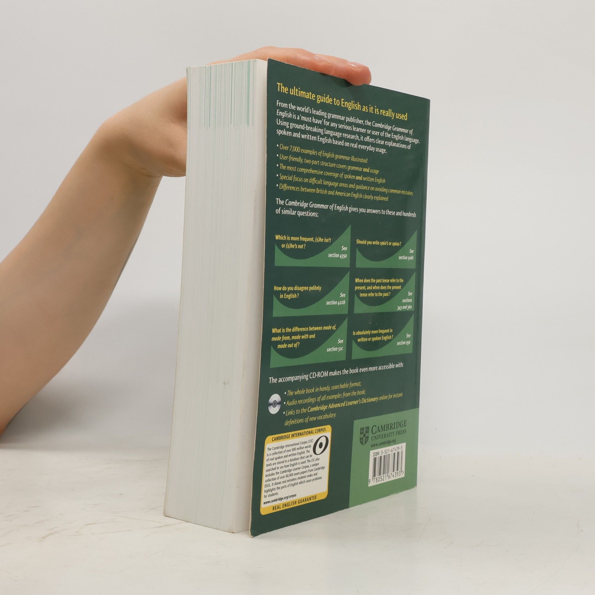 Ronald Carter Cambridge grammar of English : a comprehensive guide : spoken and written English grammar and usage