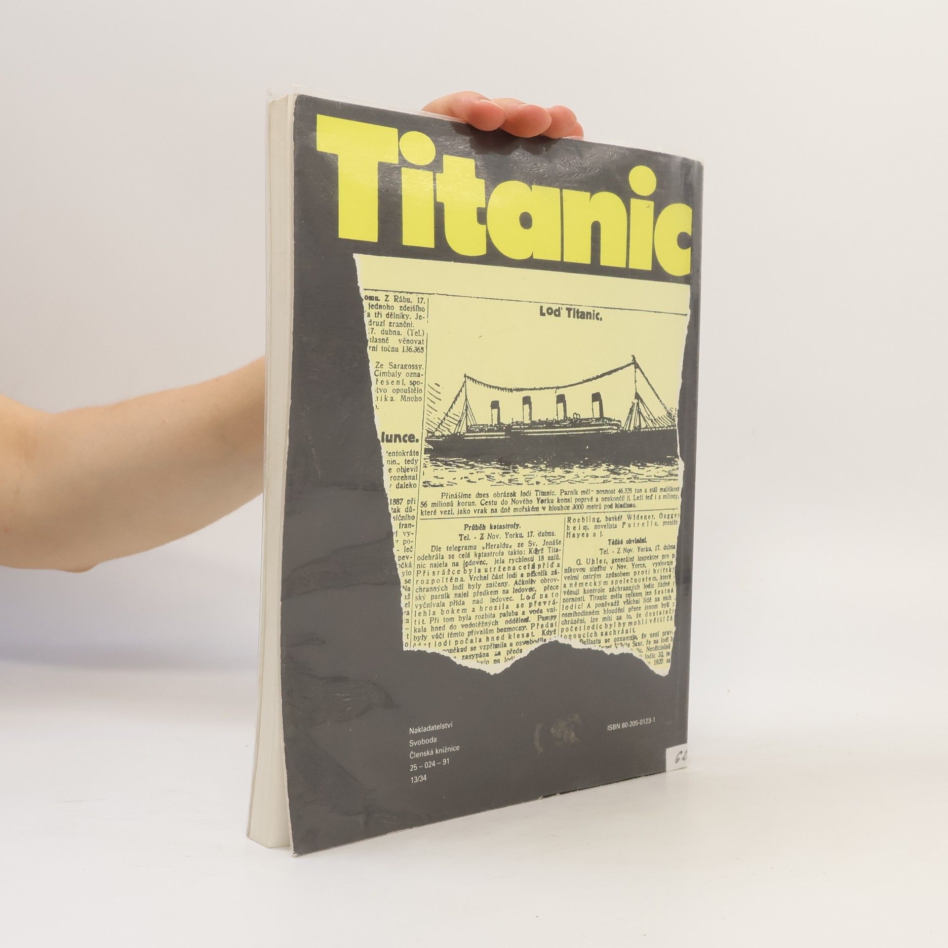 Oldřich Pošmurný Titanic