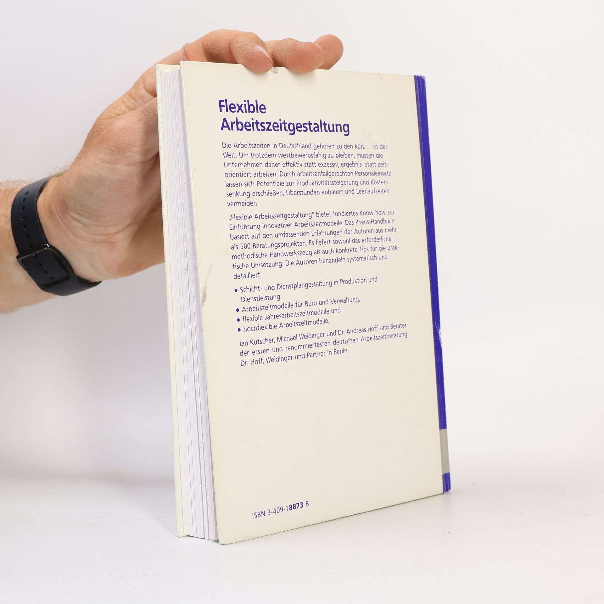 Jan Kutscher Flexible Arbeitszeitgestaltung