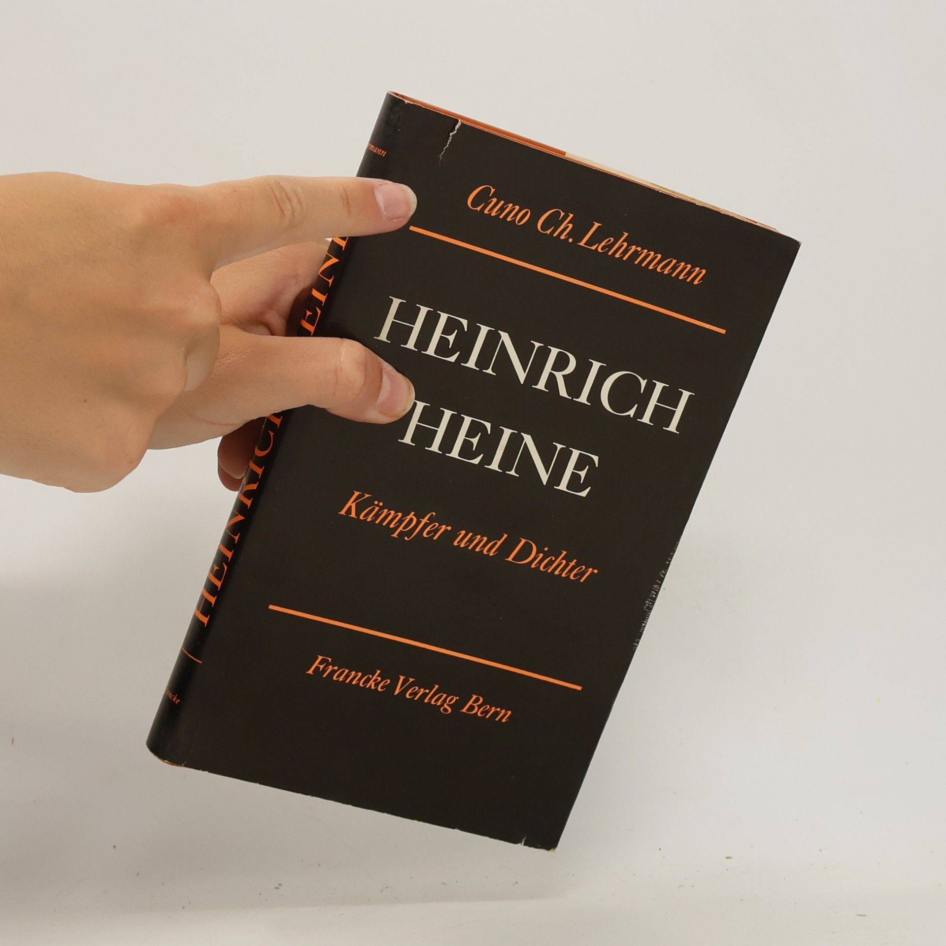 Cuno Ch. Lehrmann Heinrich Heine: Kämpfer und Dichter