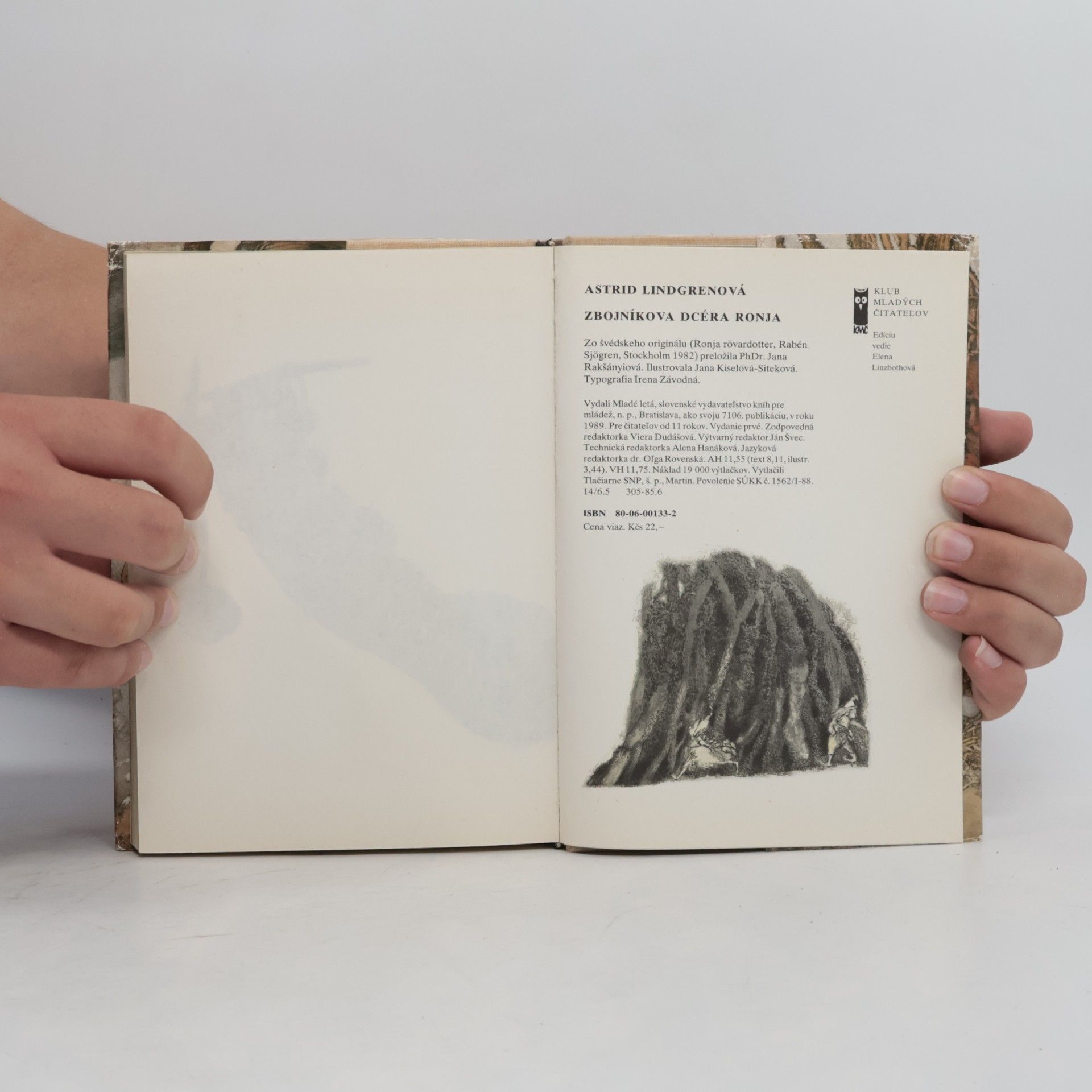 Astrid Lindgren Zbojníkova dcéra Ronja