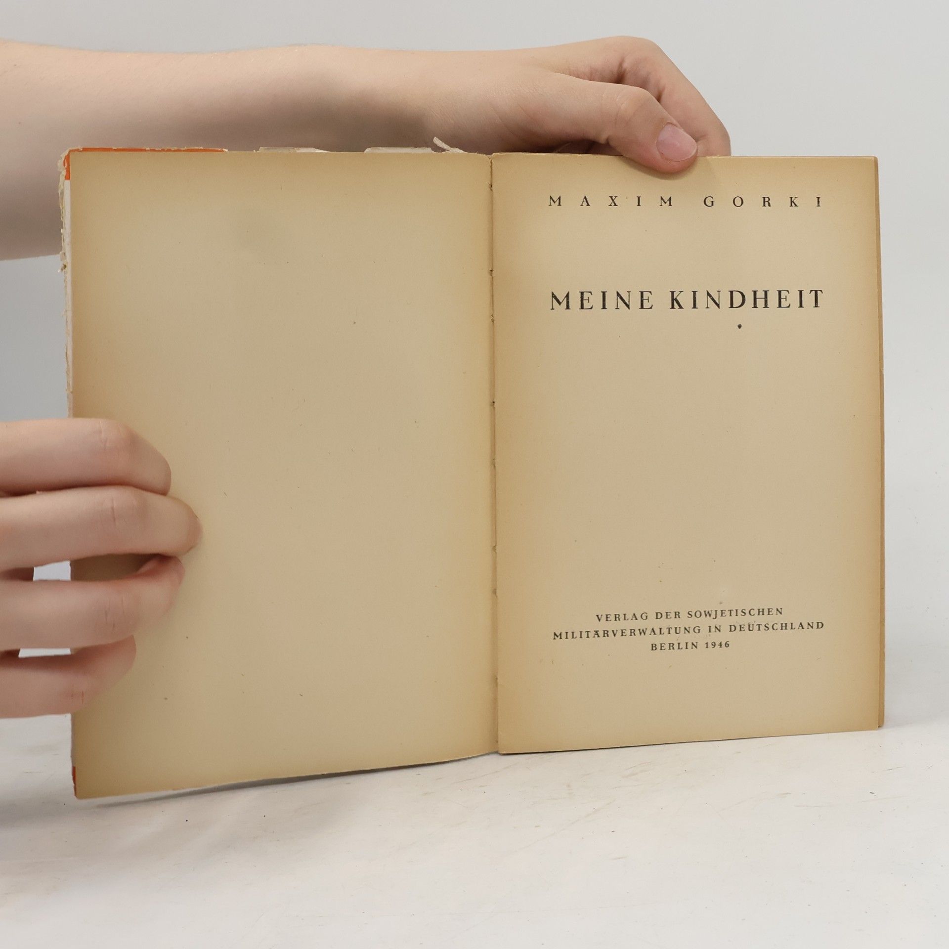 Maxim Gorky Meine Kindheit