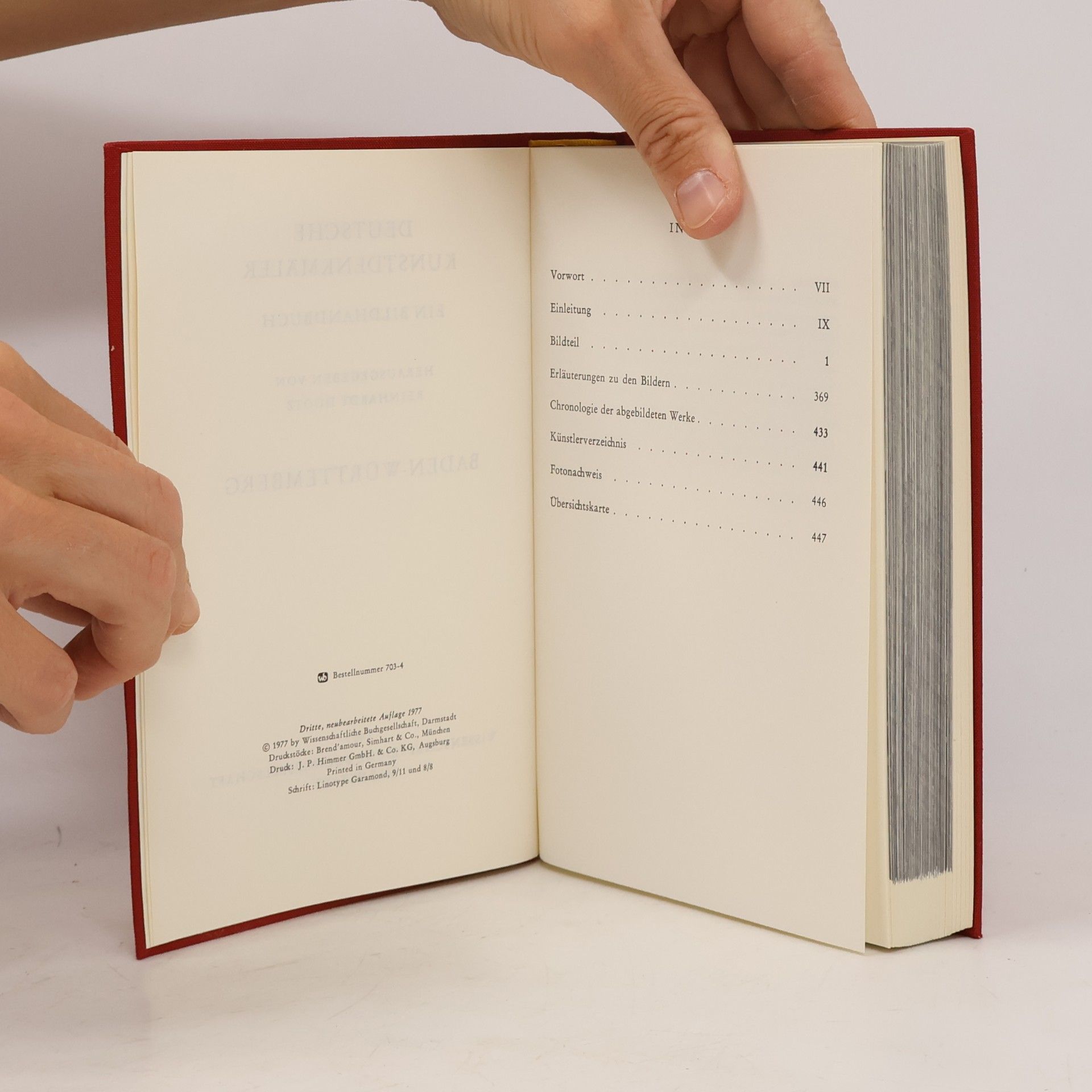 Autorenkollektiv Deutsche Kunstdenkmäler. Bildhandbuch. Baden Württemberg