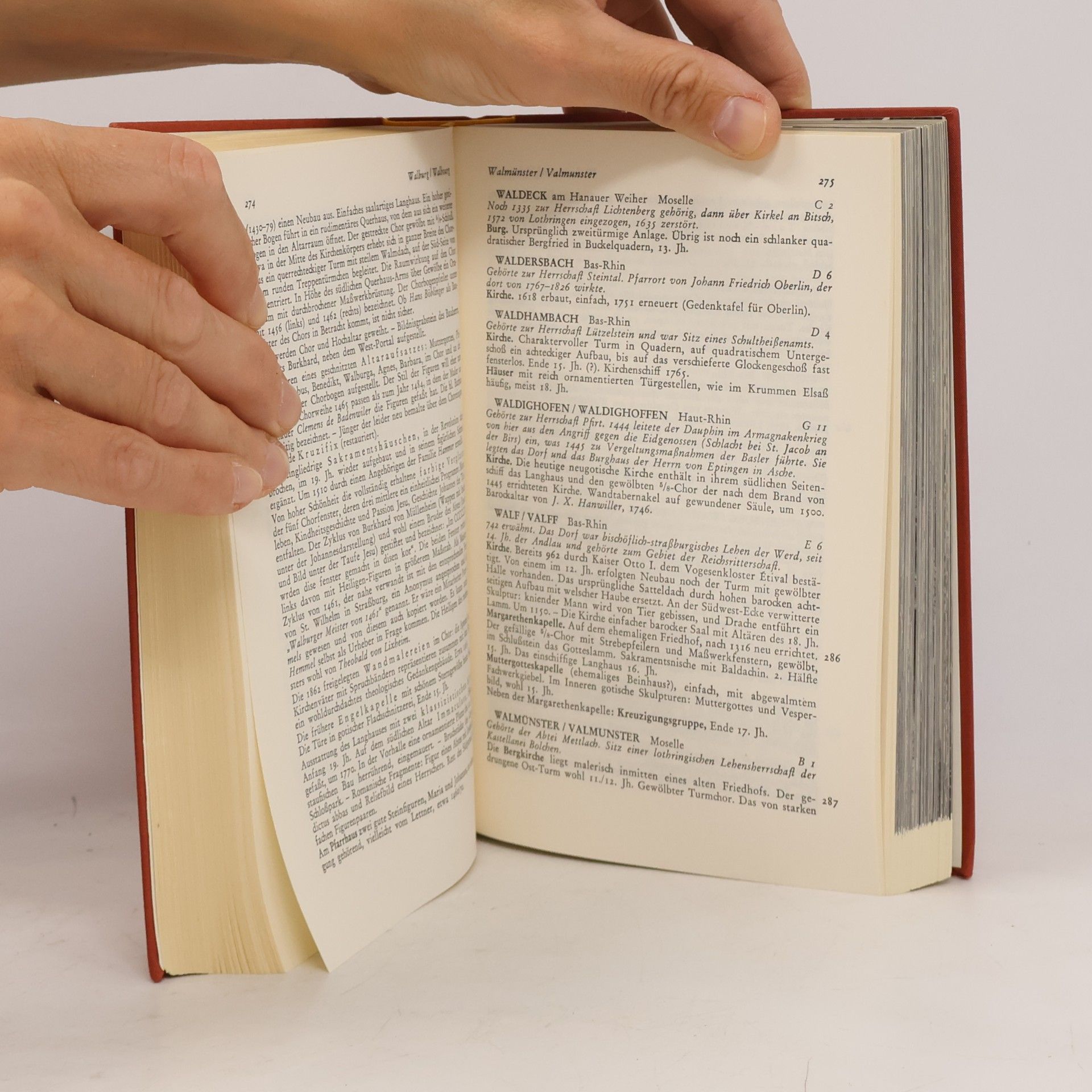 Walter Hotz Handbuch der Kunstdenkmäler im Elsass und in Lothringen