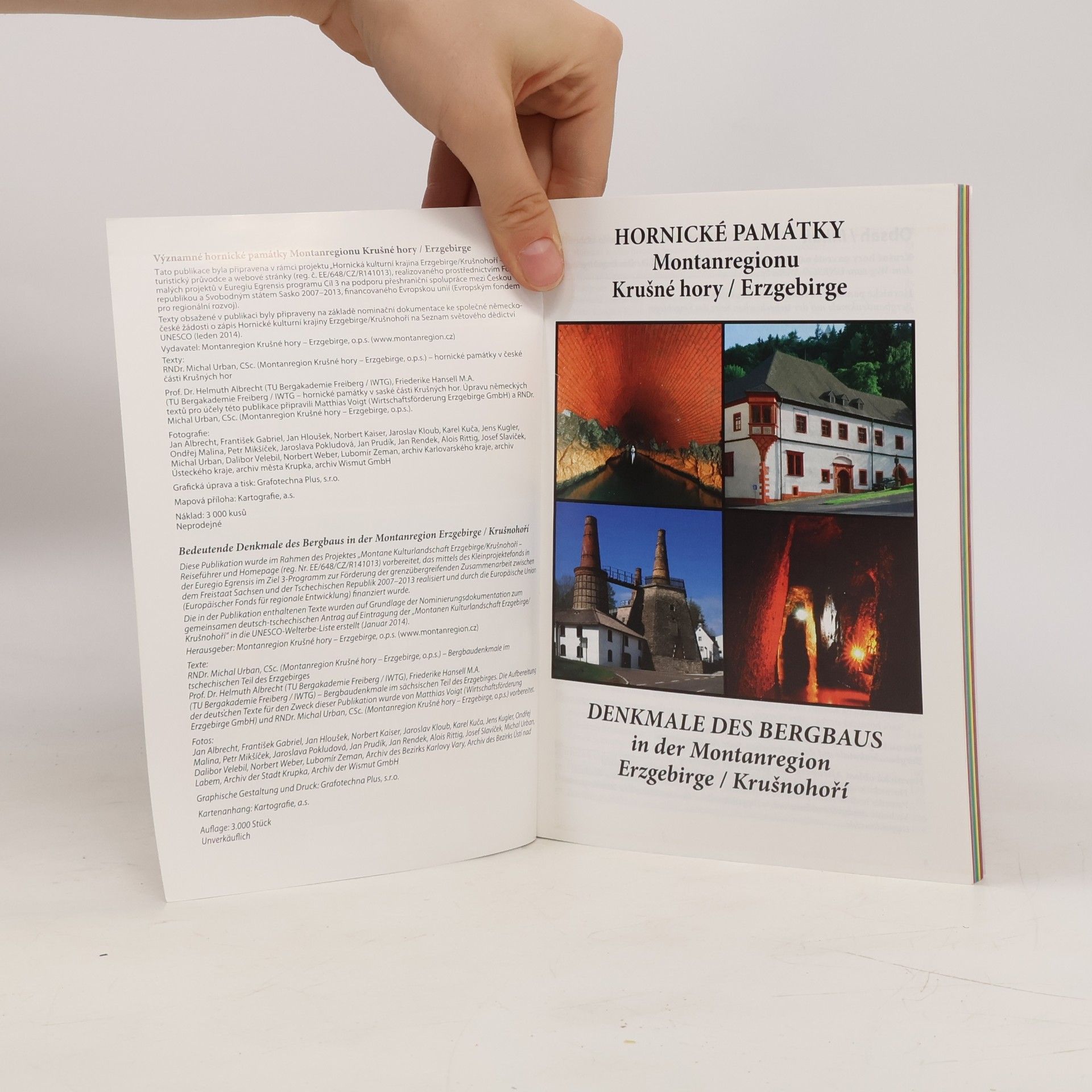 Autorenkollektiv Hornické památky Montanregionu Krušné hory/Erzgebirge. Denkmale des Bergbaus in der Montanregion Erzgebirge/Krušnohoří