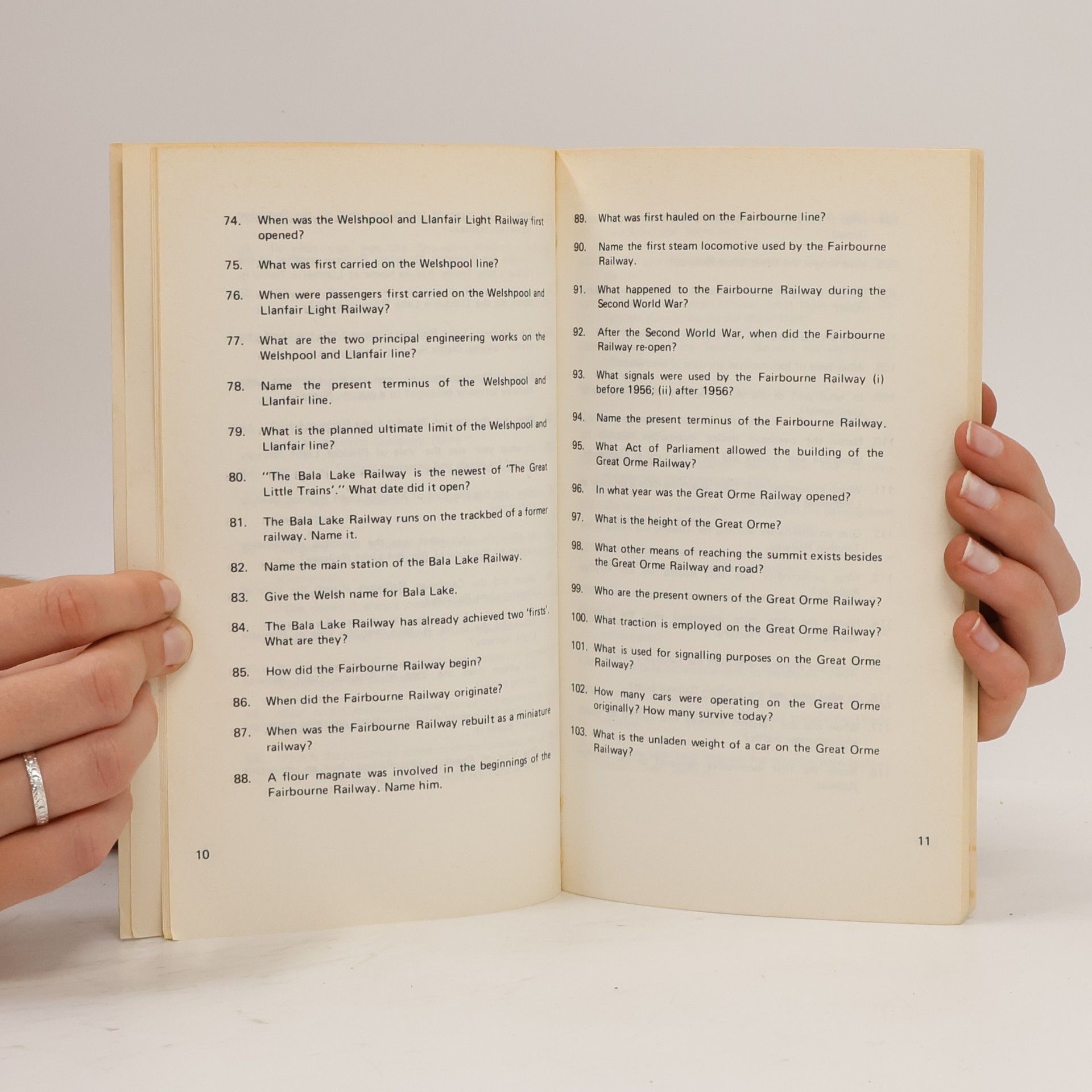 Train Teasers A Railway Quiz Book