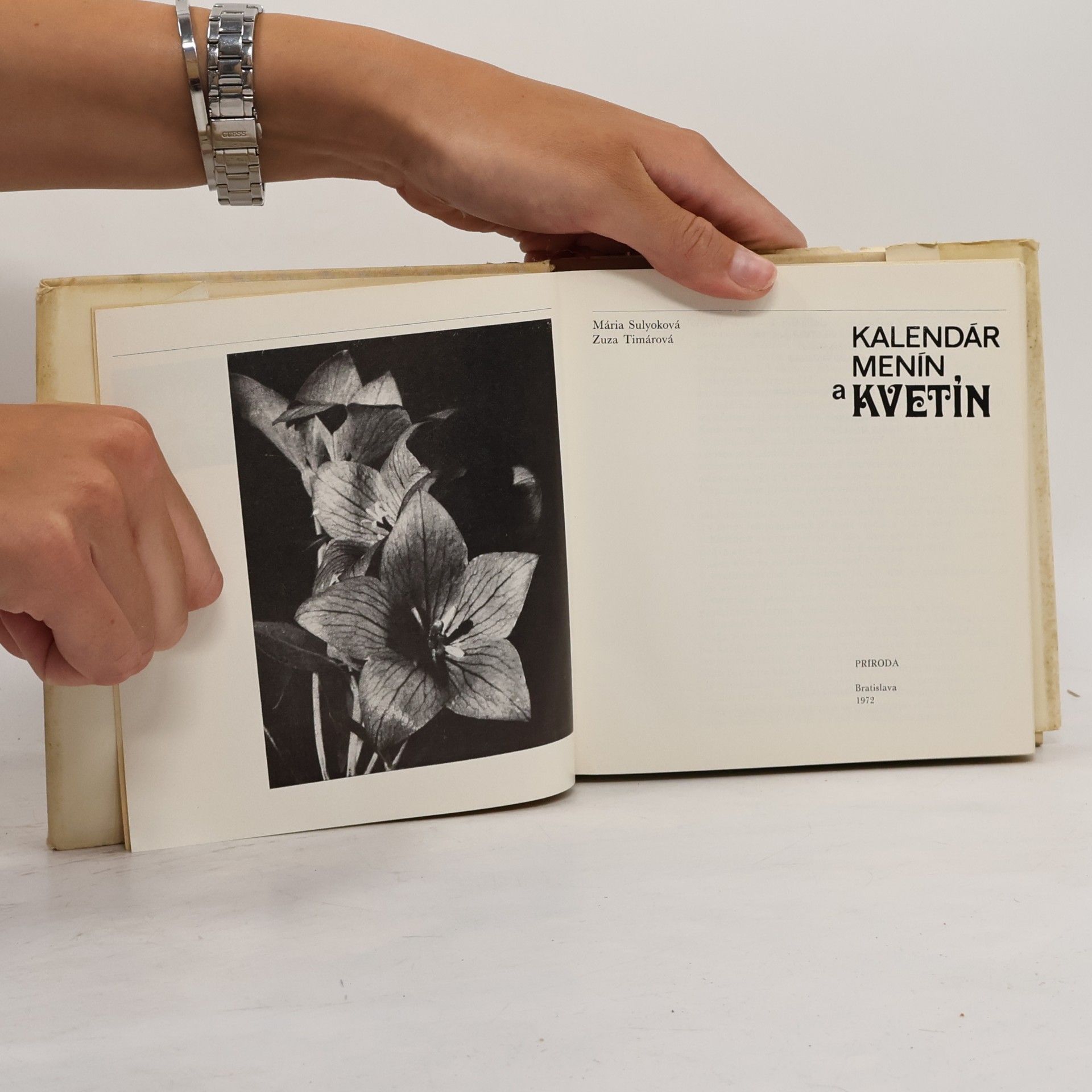 Mária Sulyoková Kalendár menín a kvetín