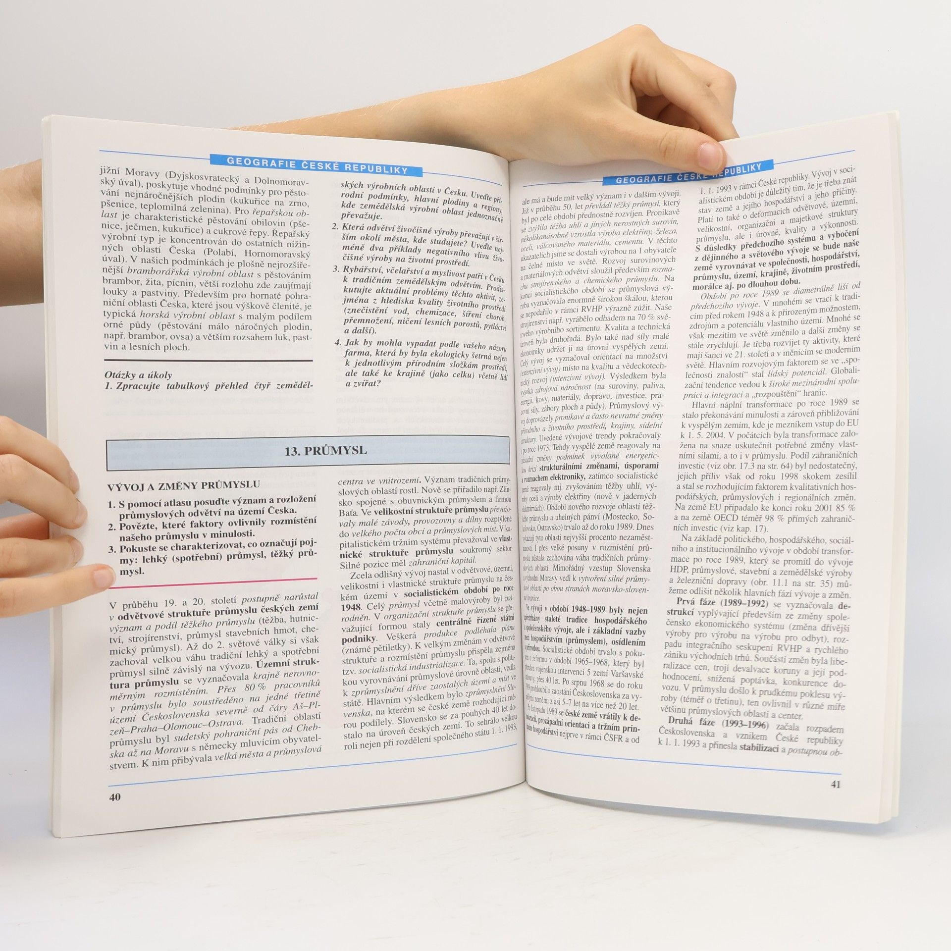AA.VV. Geografie 4 - Česká republika