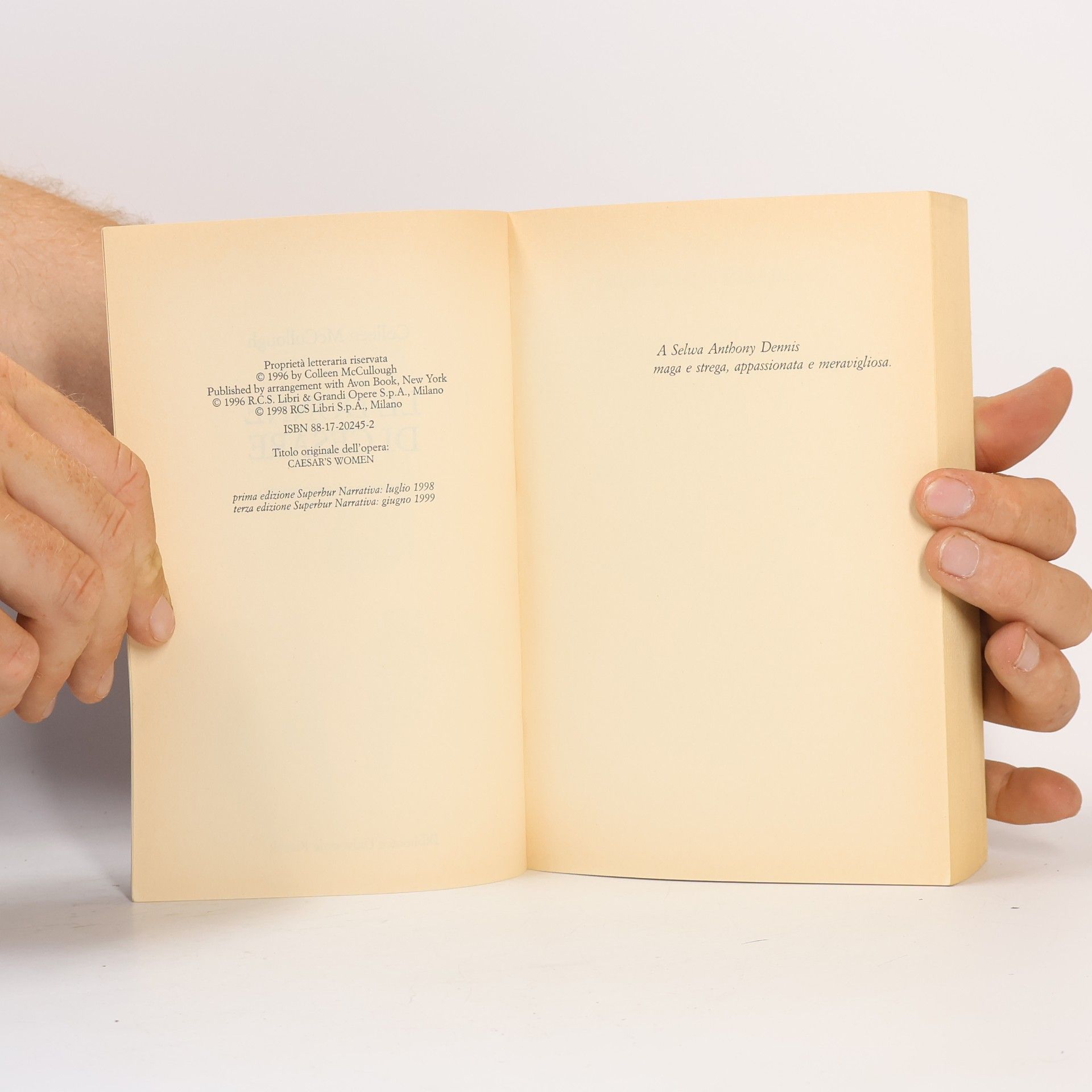 Colleen McCullough BUR Superbur - 244: Le donne di Cesare