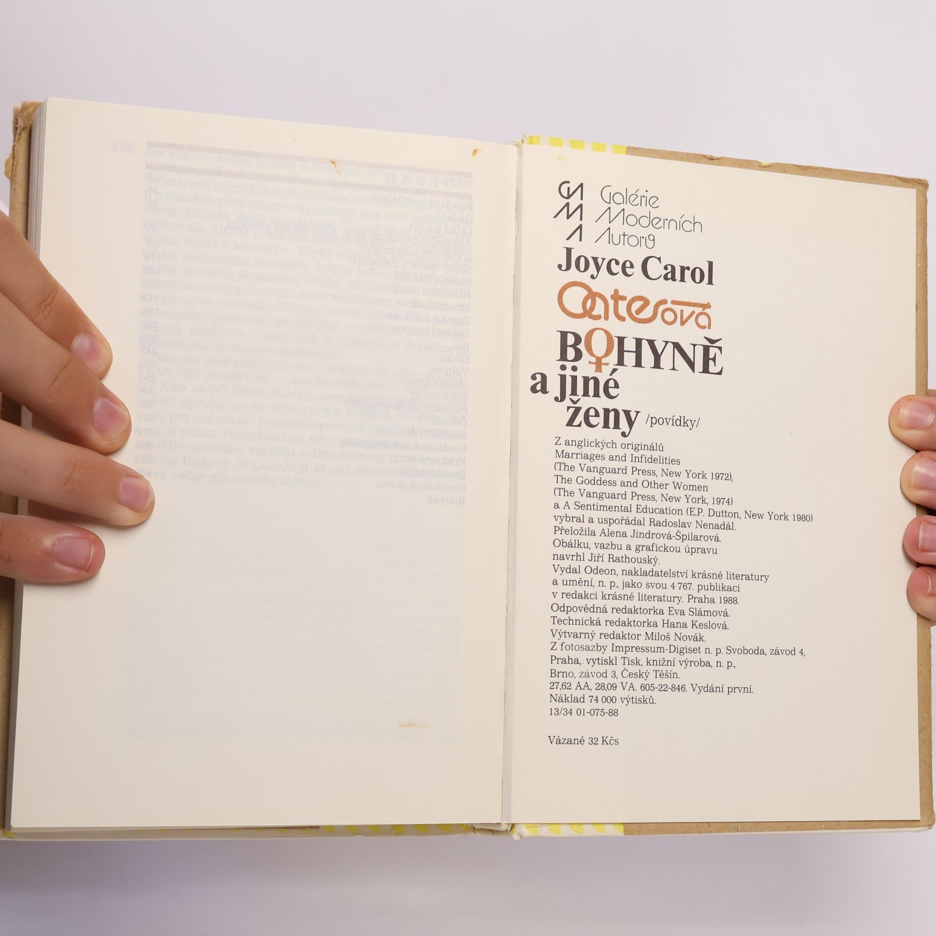 Joyce Carol Oates Bohyně a jiné ženy