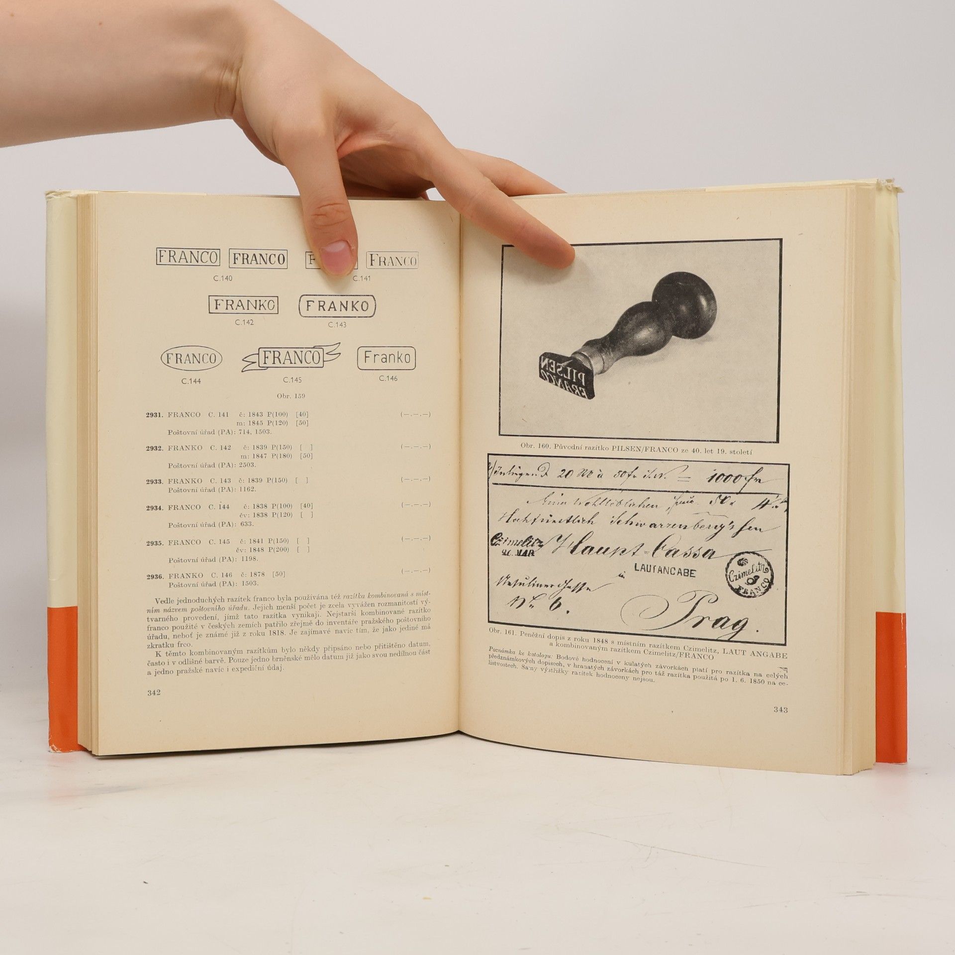 Emil Votoček Monografie československých známek 14.