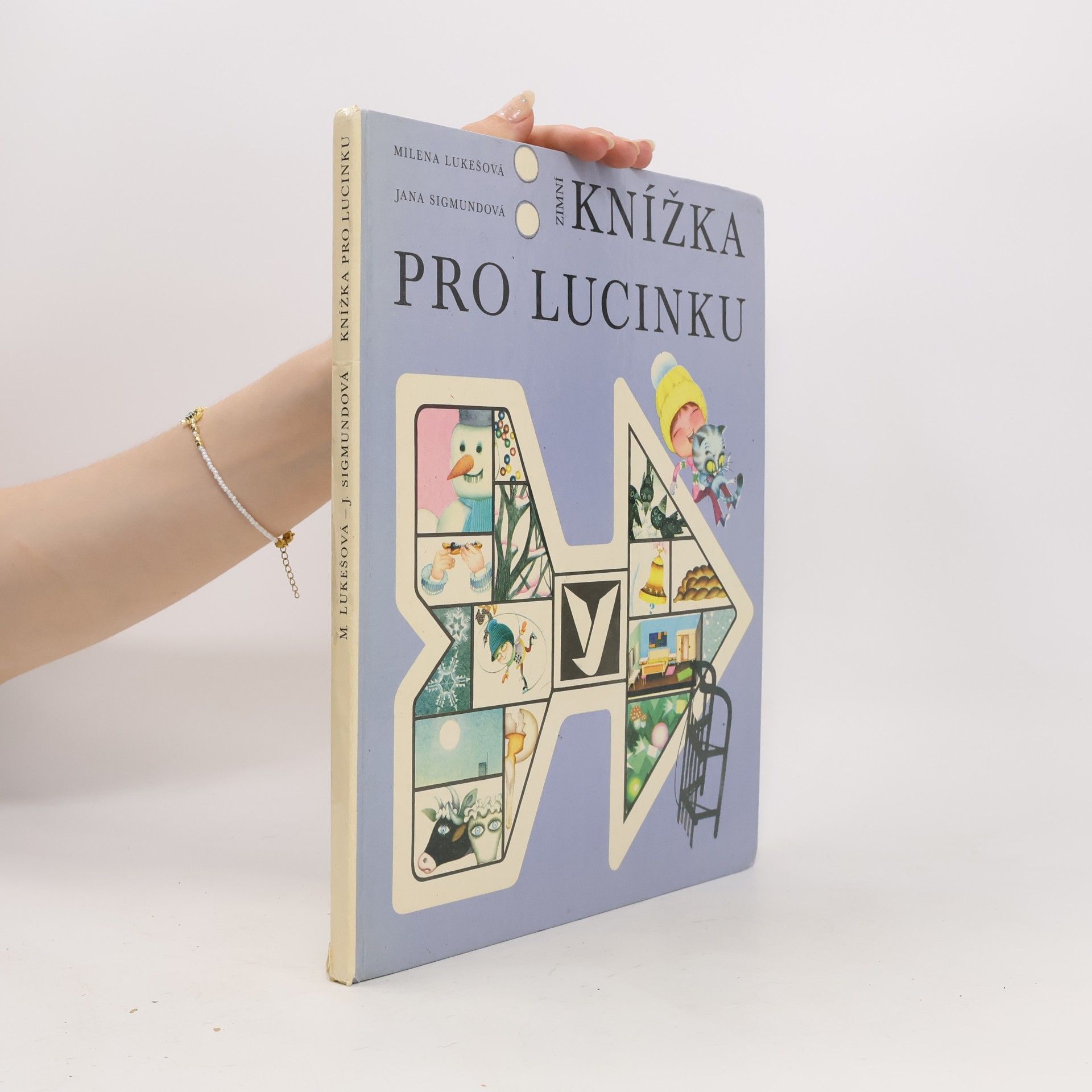 Milena Lukešová Zimní knížka pro Lucinku
