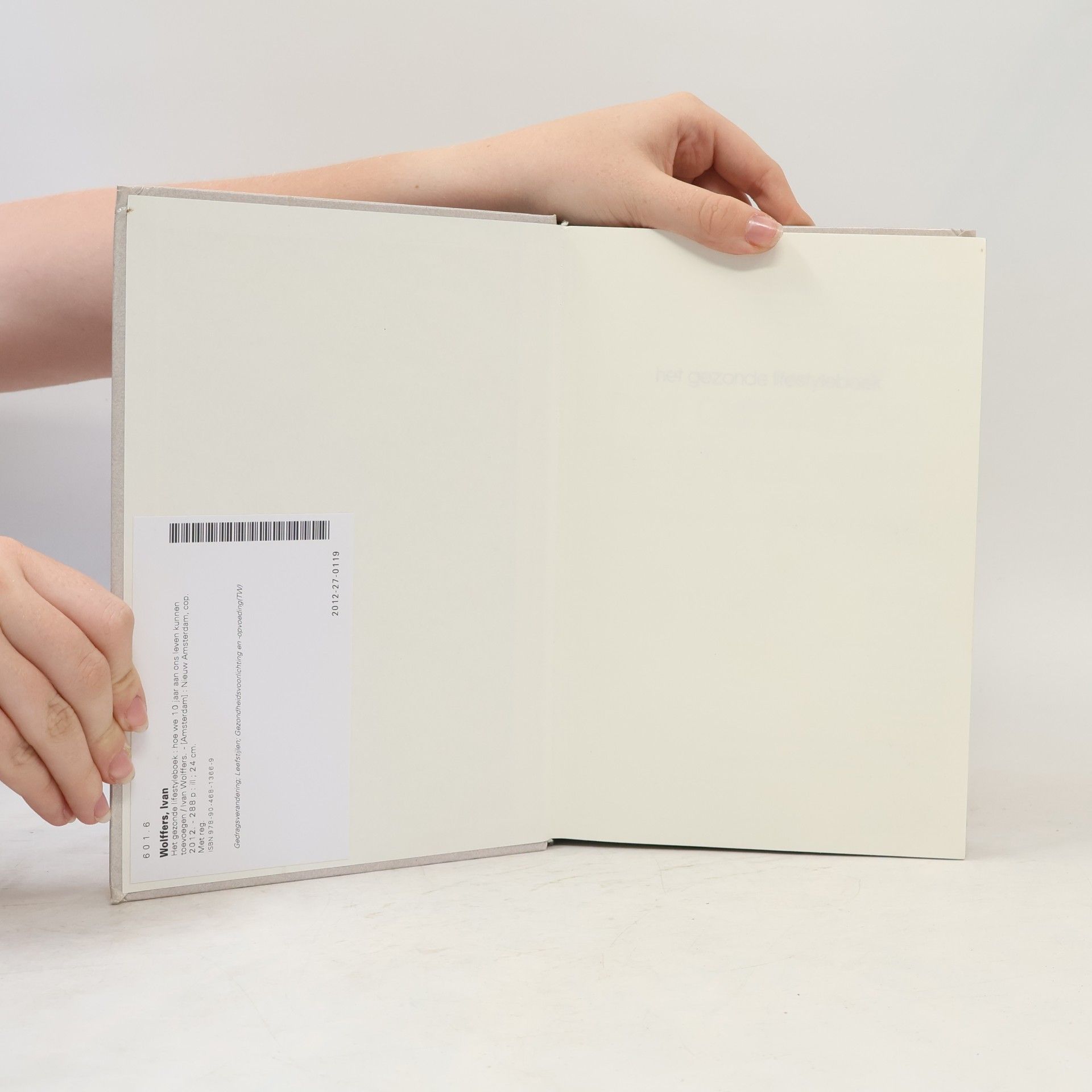 Ivan Norbert Wolffers Het gezonde lifestyleboek
