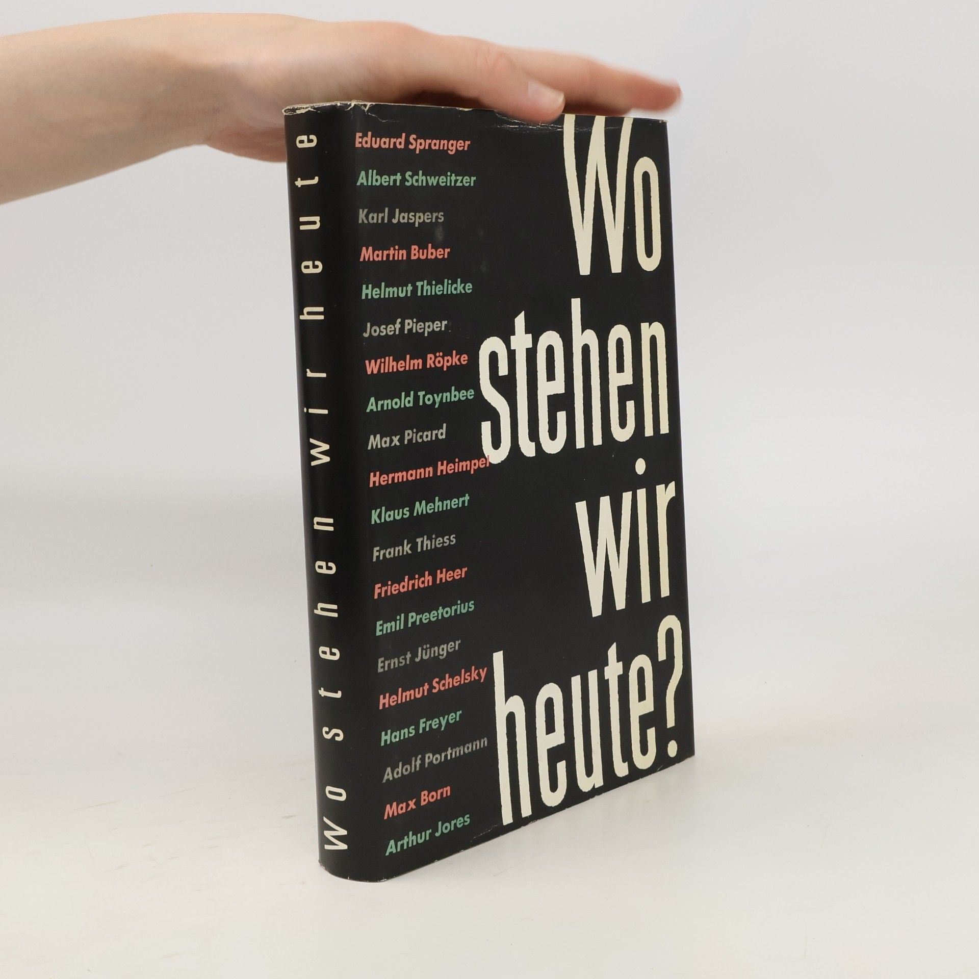 Autores varios Wo stehen wir heute?