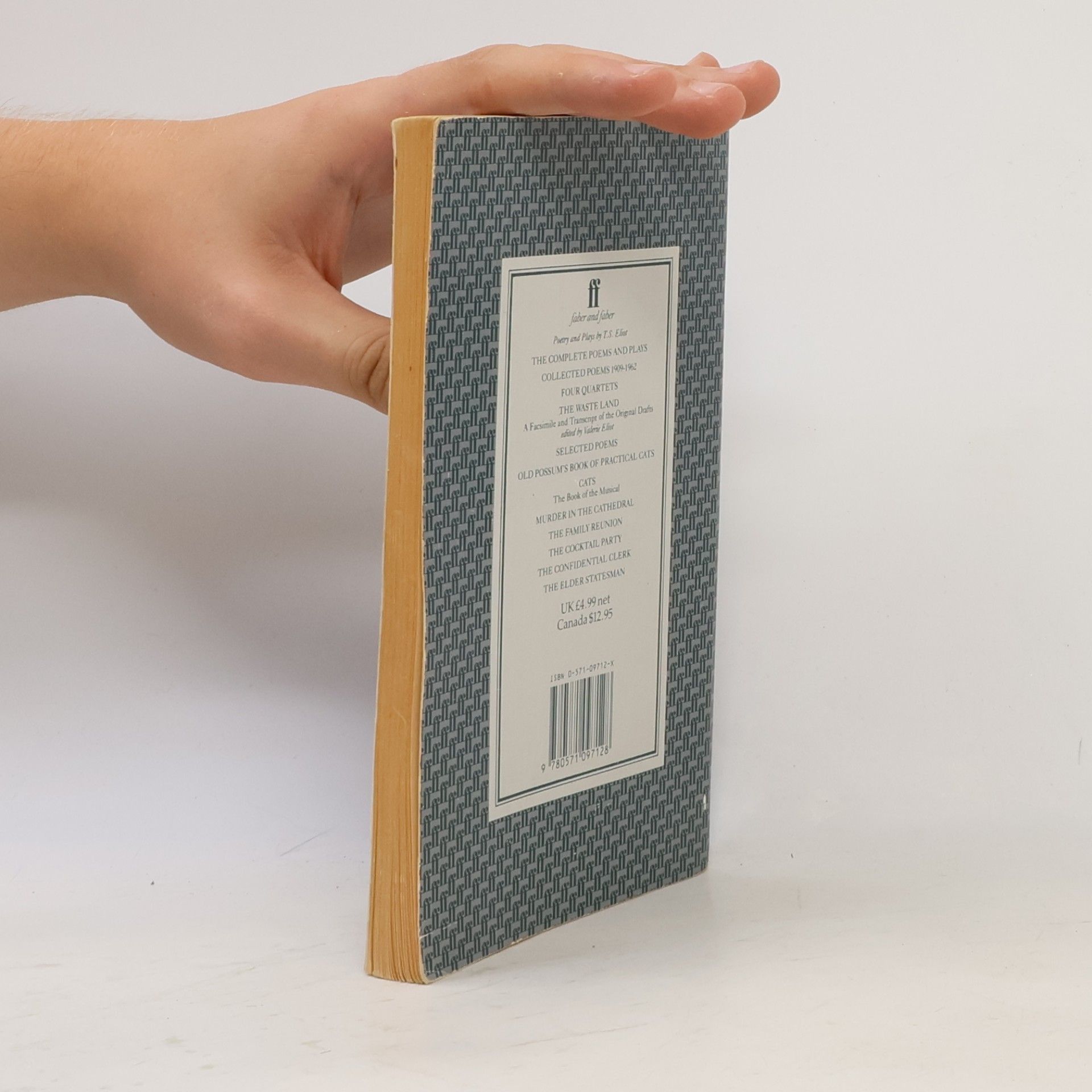 T. S. Eliot The Waste Land and Other Poems