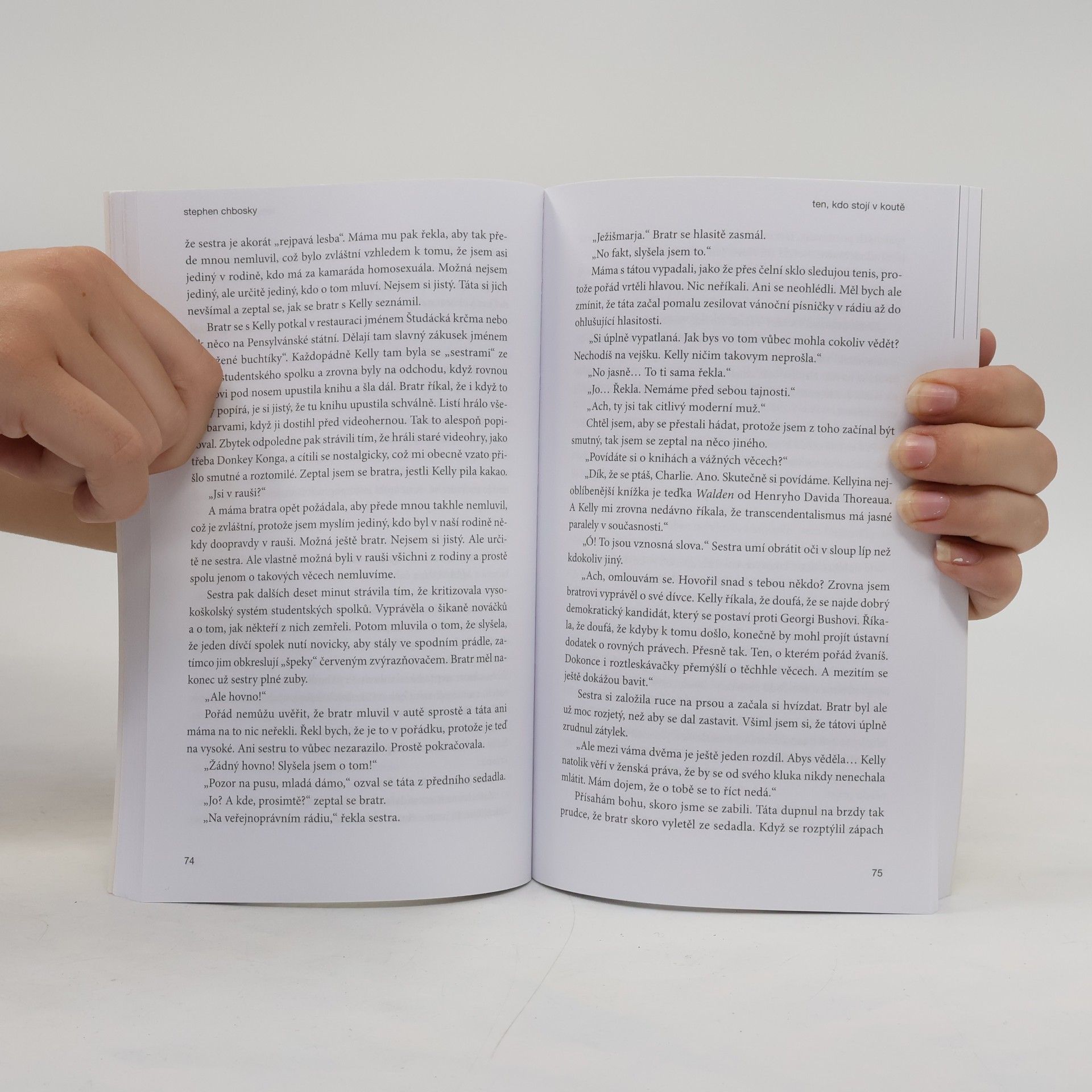 Stephen Chbosky Ten, kdo stojí v koutě