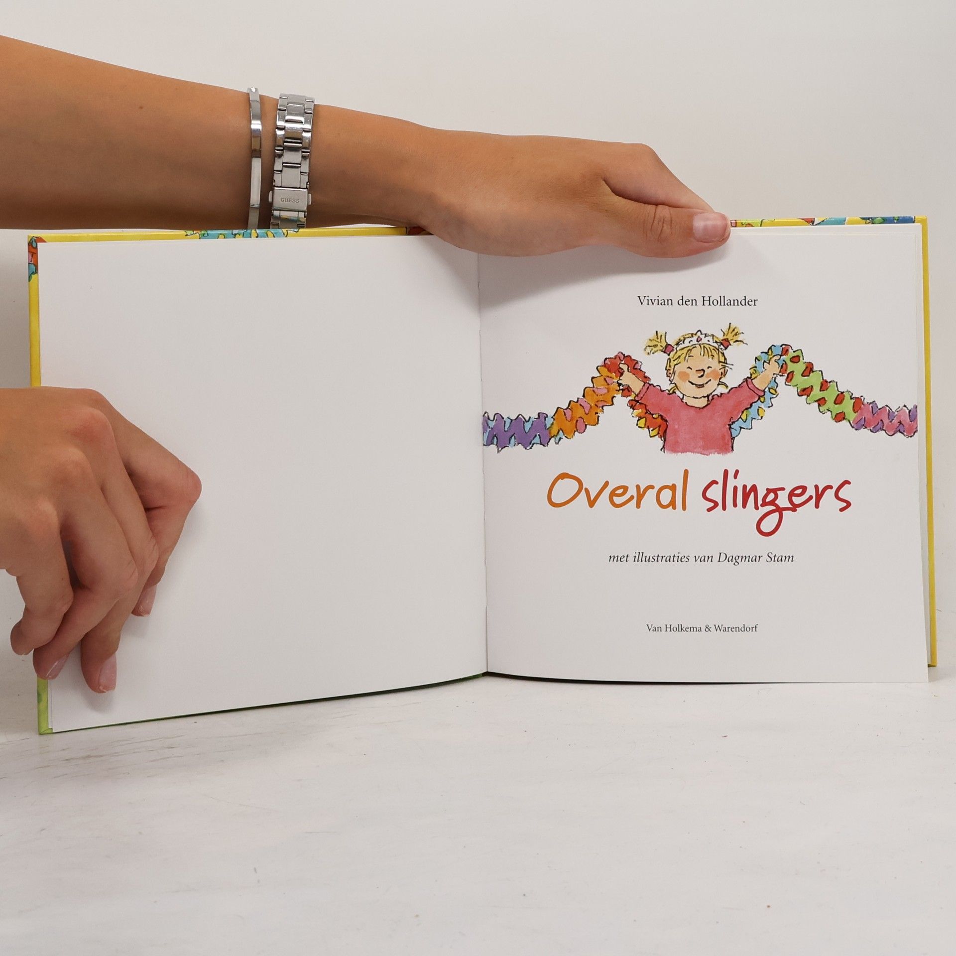 Vivian den Hollander Lisa & Jimmy: Overal slingers - druk 1