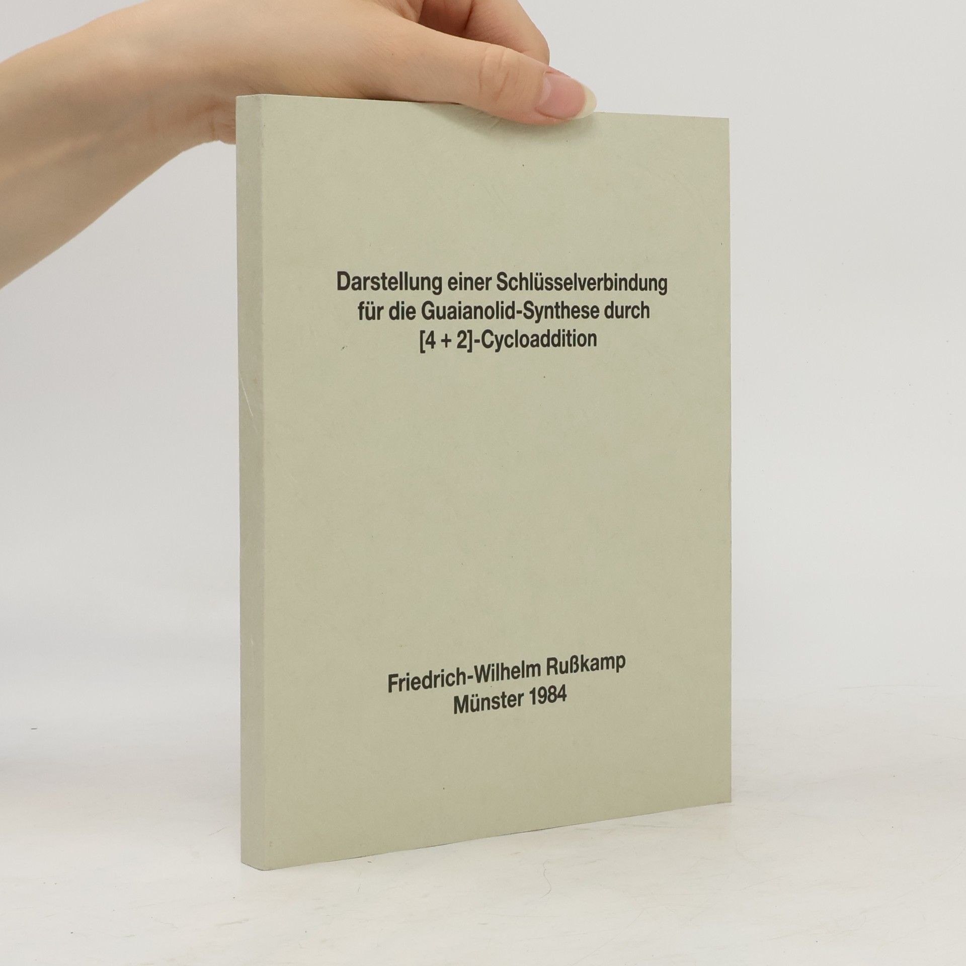 kolektiv Darstellung einer Schlüsselverbindung für die Guaianolid-Synthese durch [4 + 2] -Cycloaddition