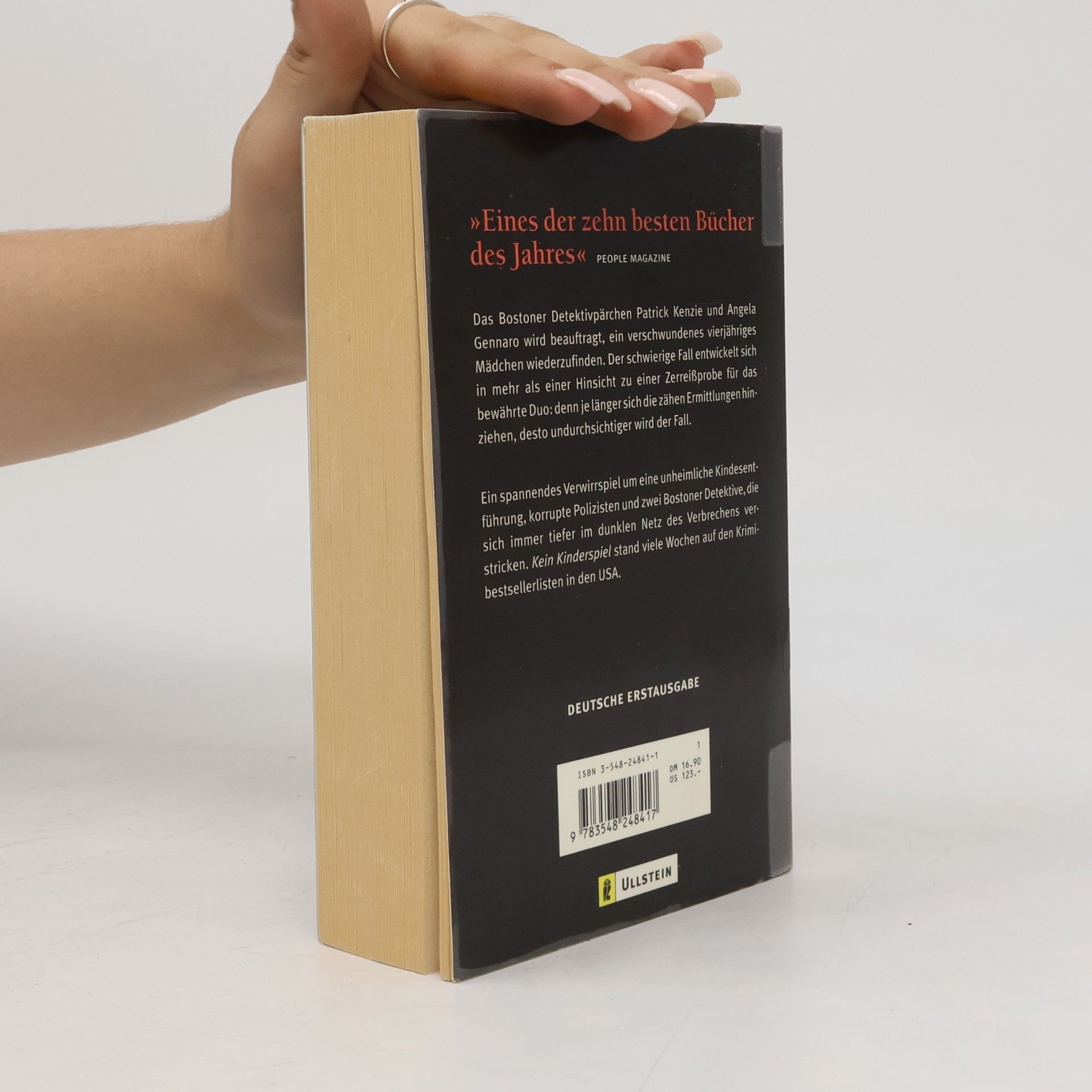 Dennis Lehane Kein Kinderspiel