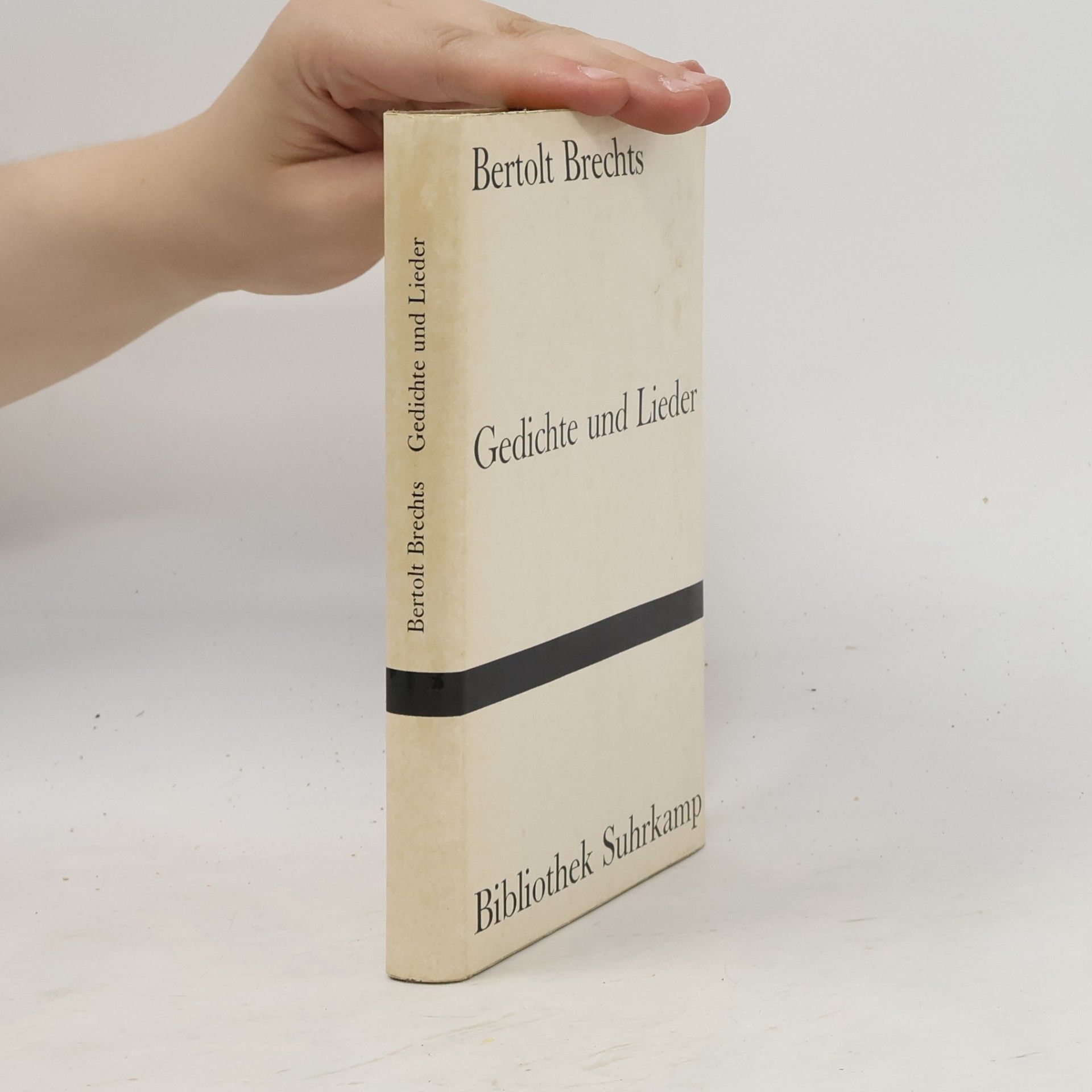 Bertolt Brecht Gedichte und Lieder