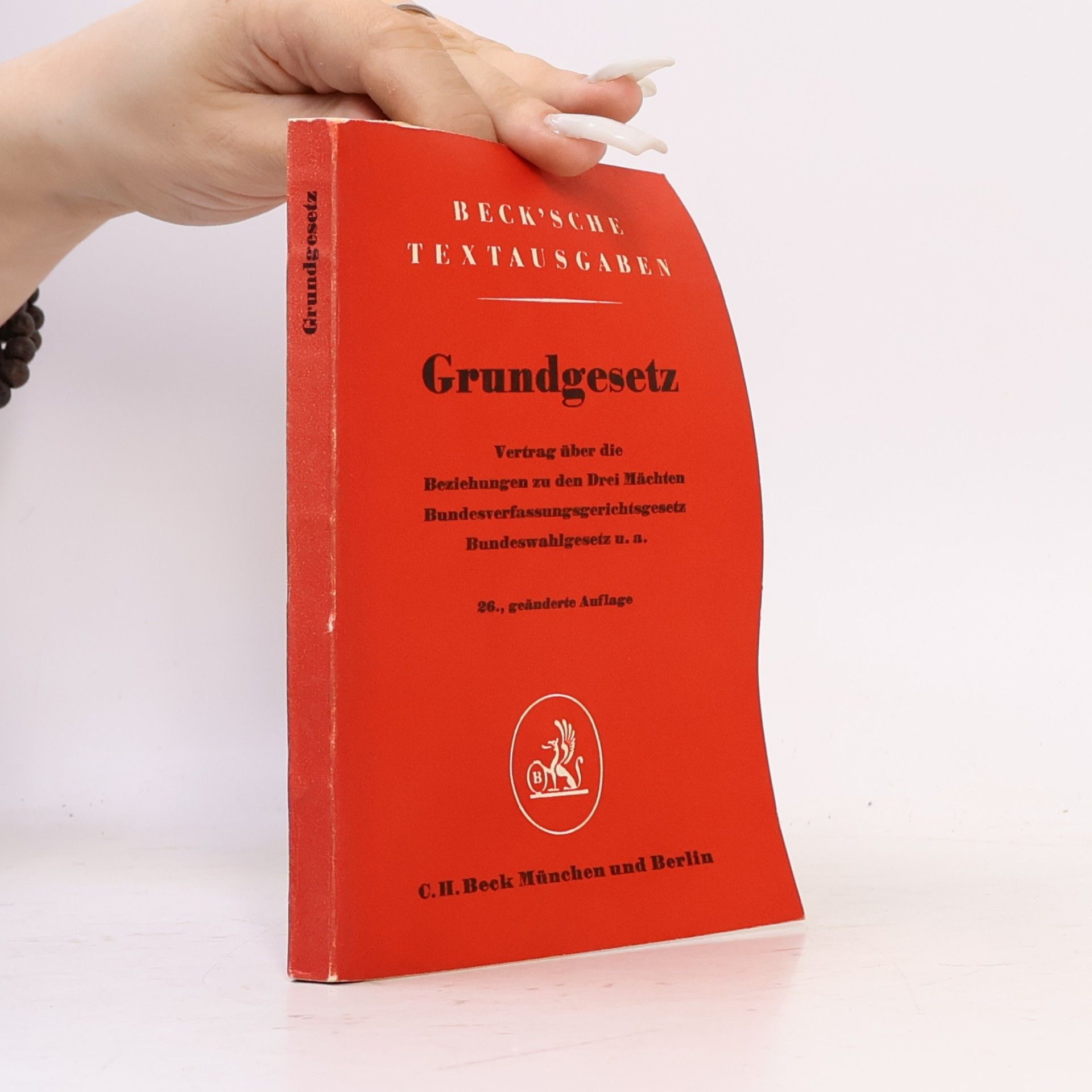 AA.VV. Grundgesetz Für Die Bundesrepublik Deutschland