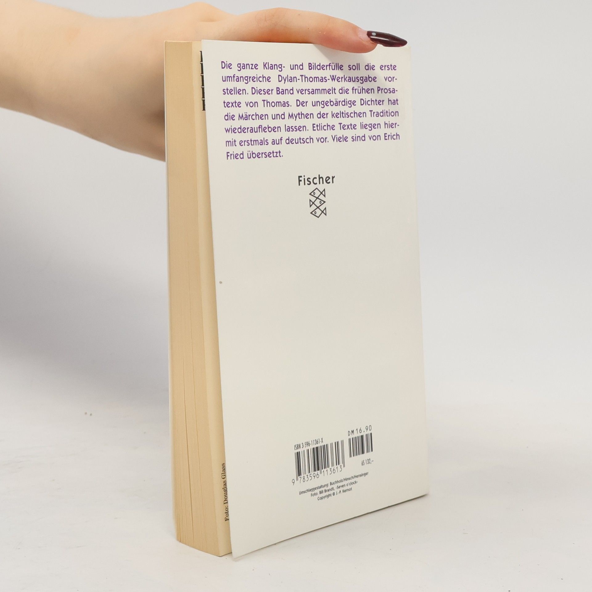 Dylan Thomas Die Befragung des Echos