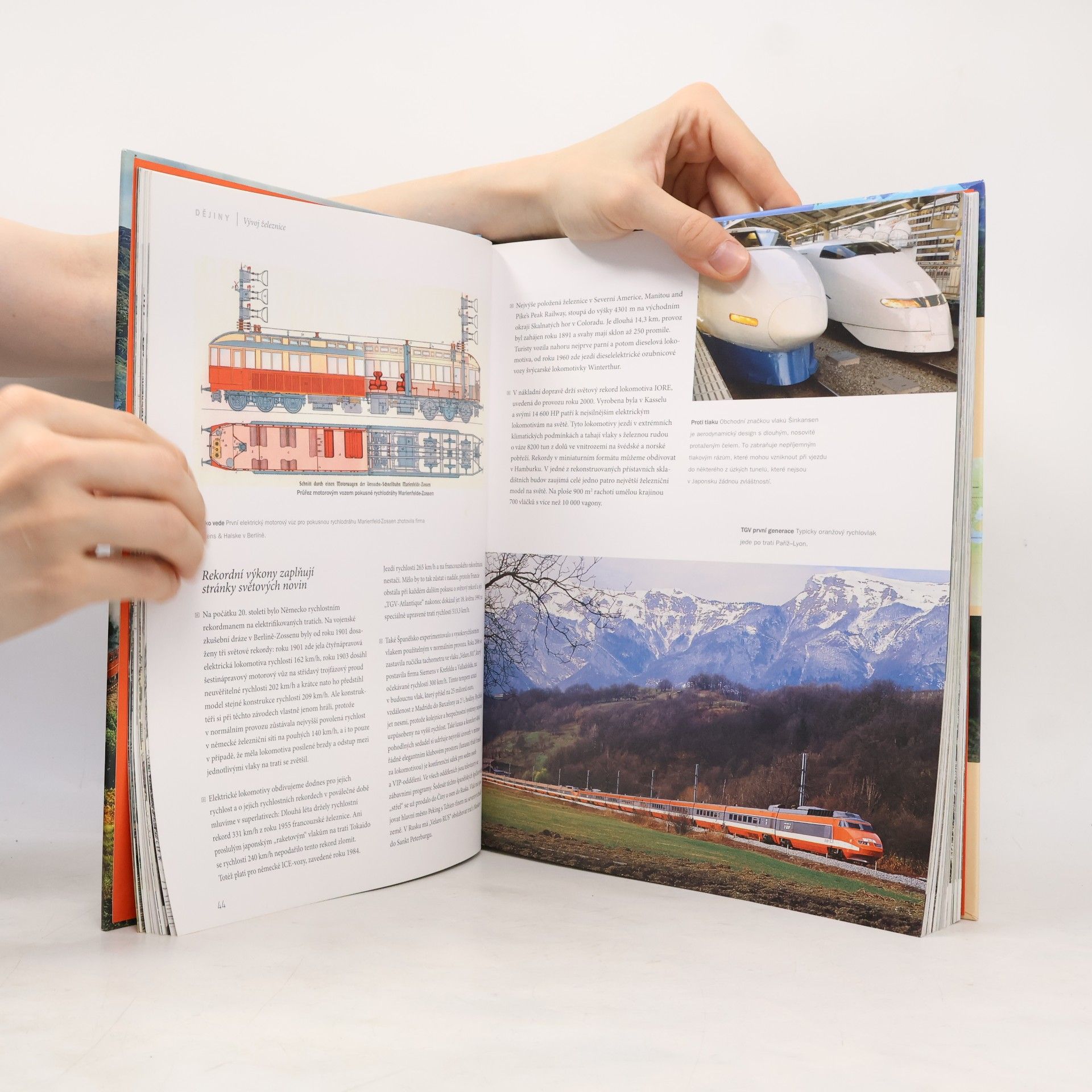 Werner Schabert Obrazový atlas. Železnice