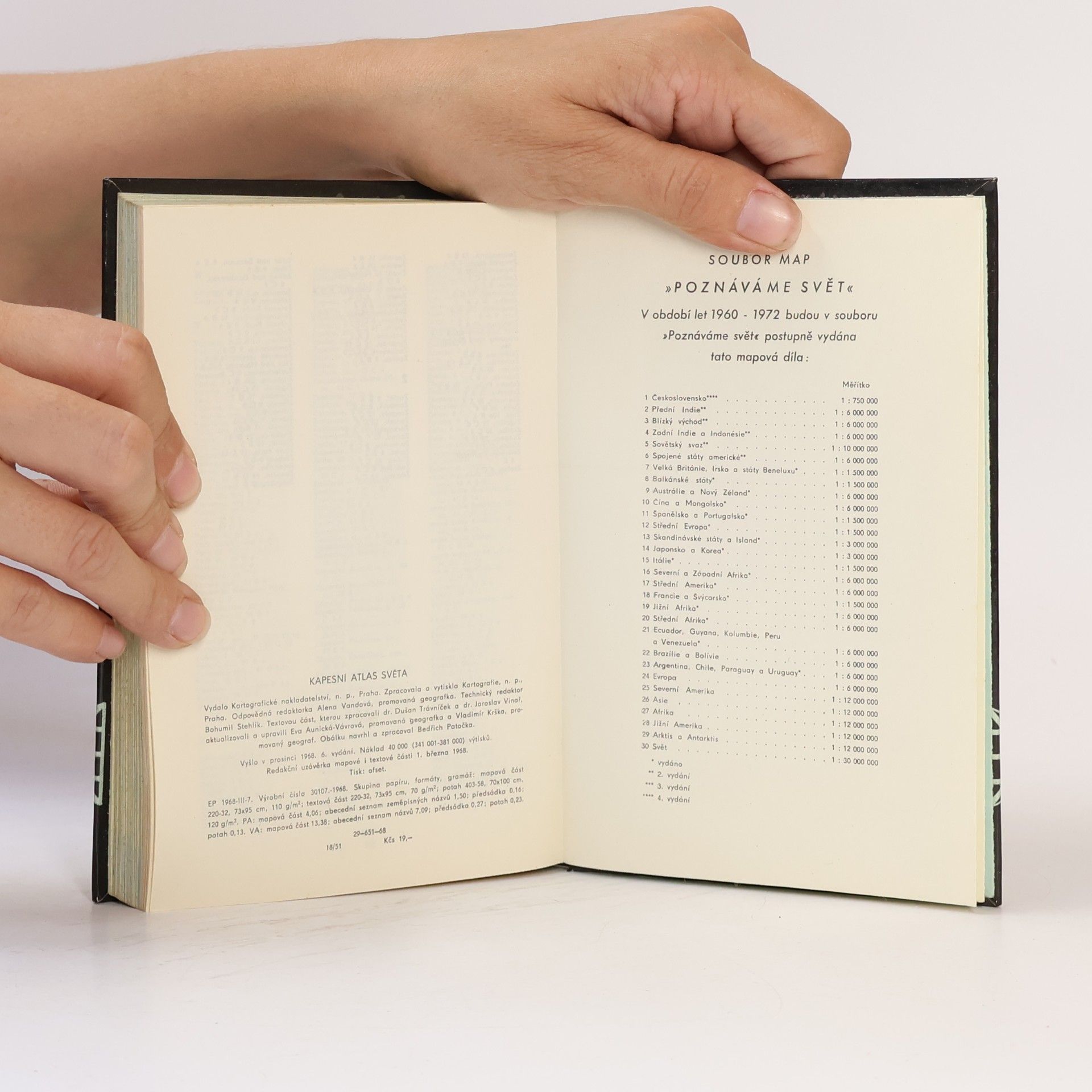 Jaroslav Vinař Kapesní atlas světa