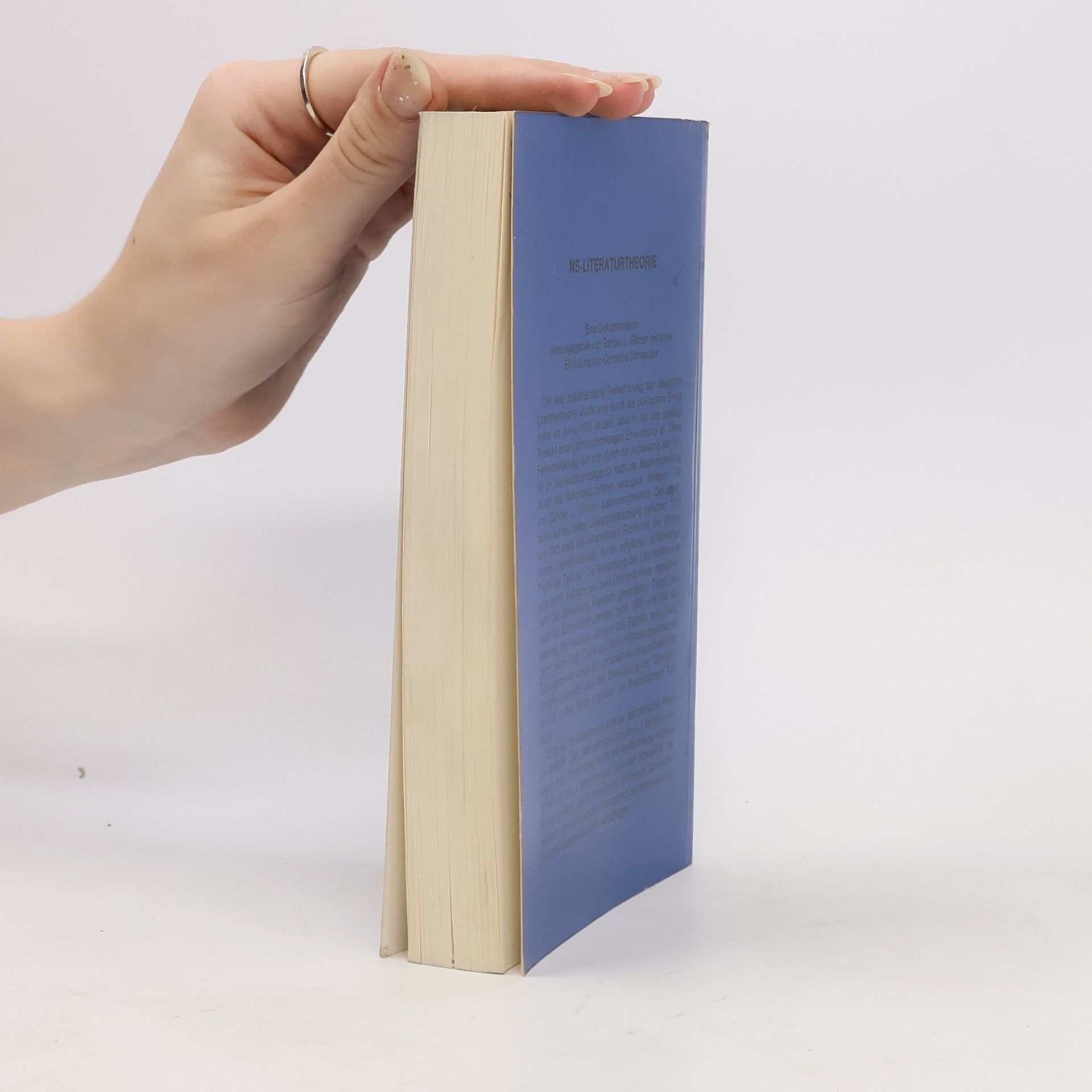 Sander L. Gilman NS-Literaturtheorie
