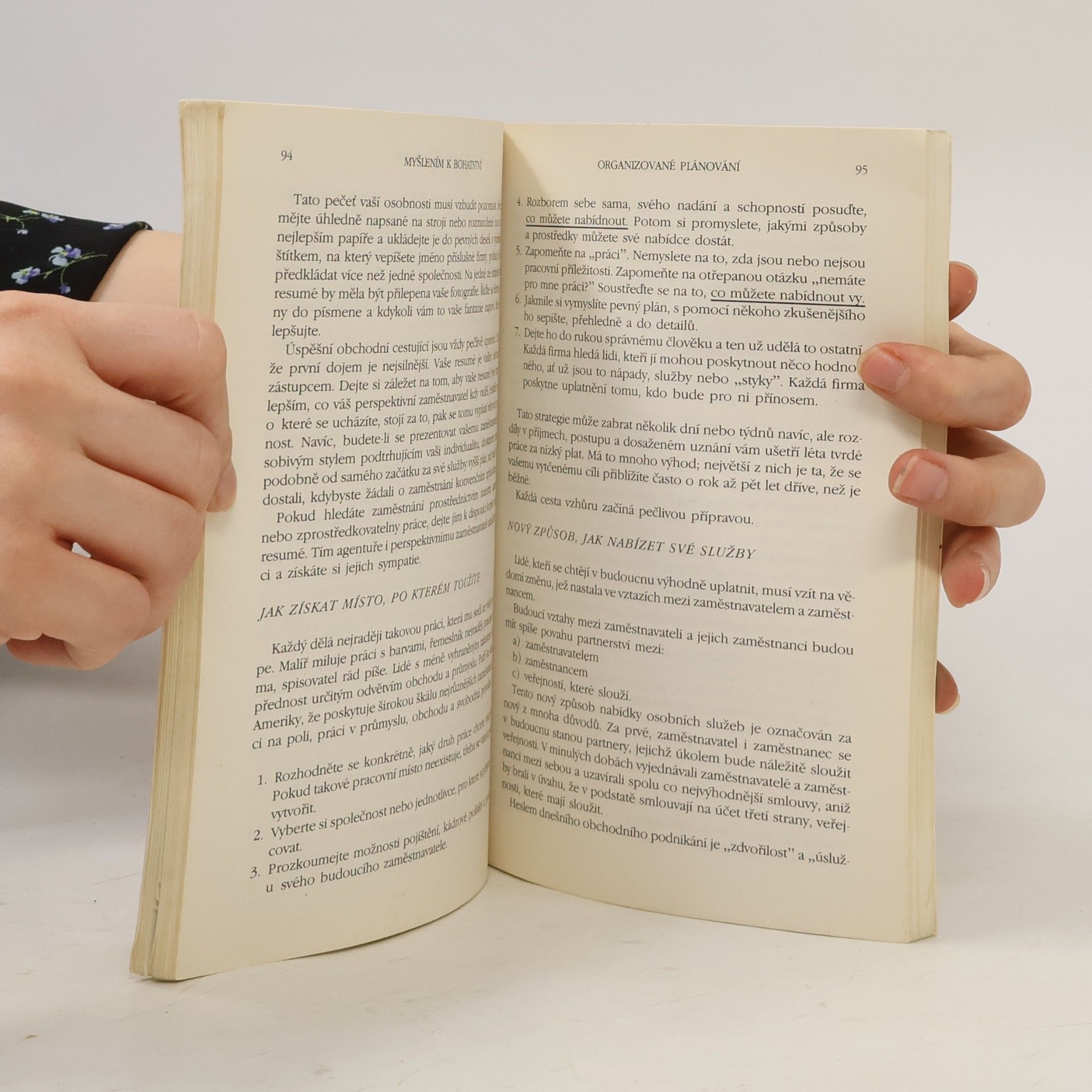Napoleon Hill Myšlením k bohatství