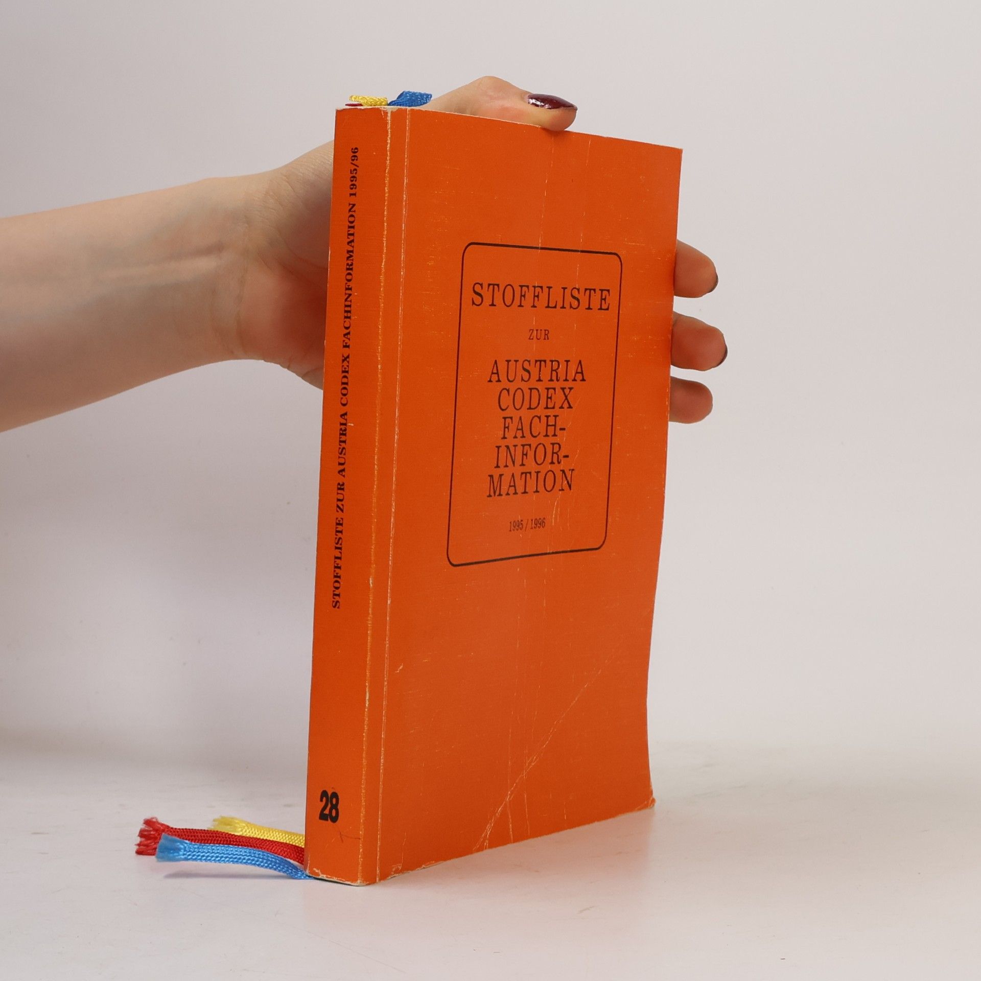 Stoffliste zur Austria Codex Fachinformation 28