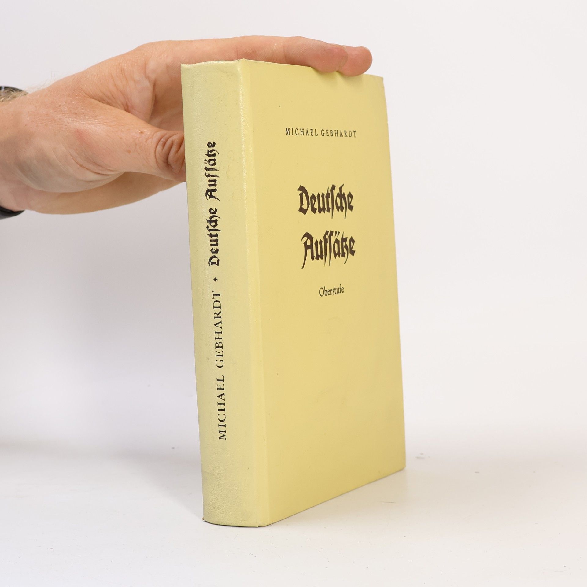 Michael Gebhardt Deutsche Aufsätze