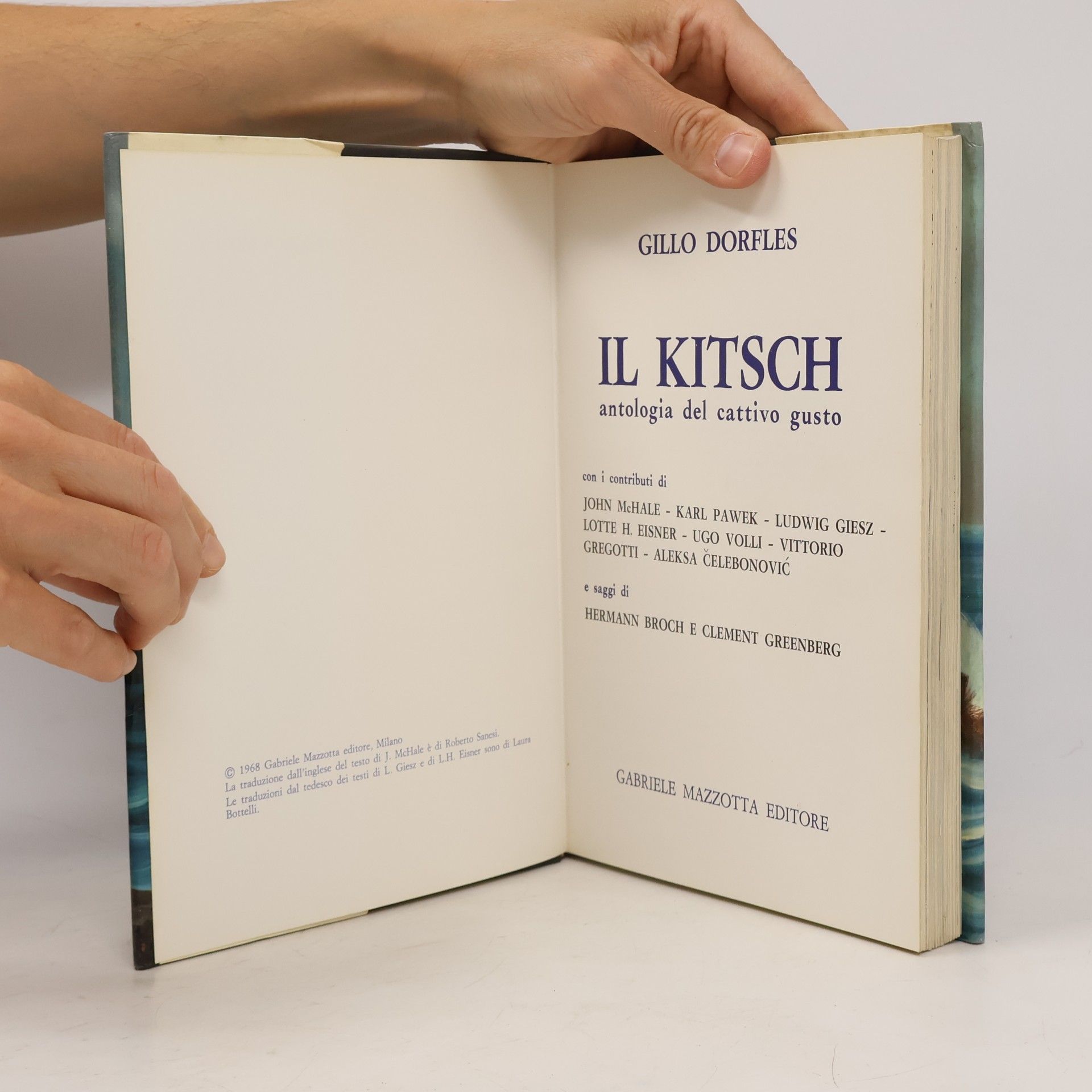 Gillo Dorfles Il Kitsch