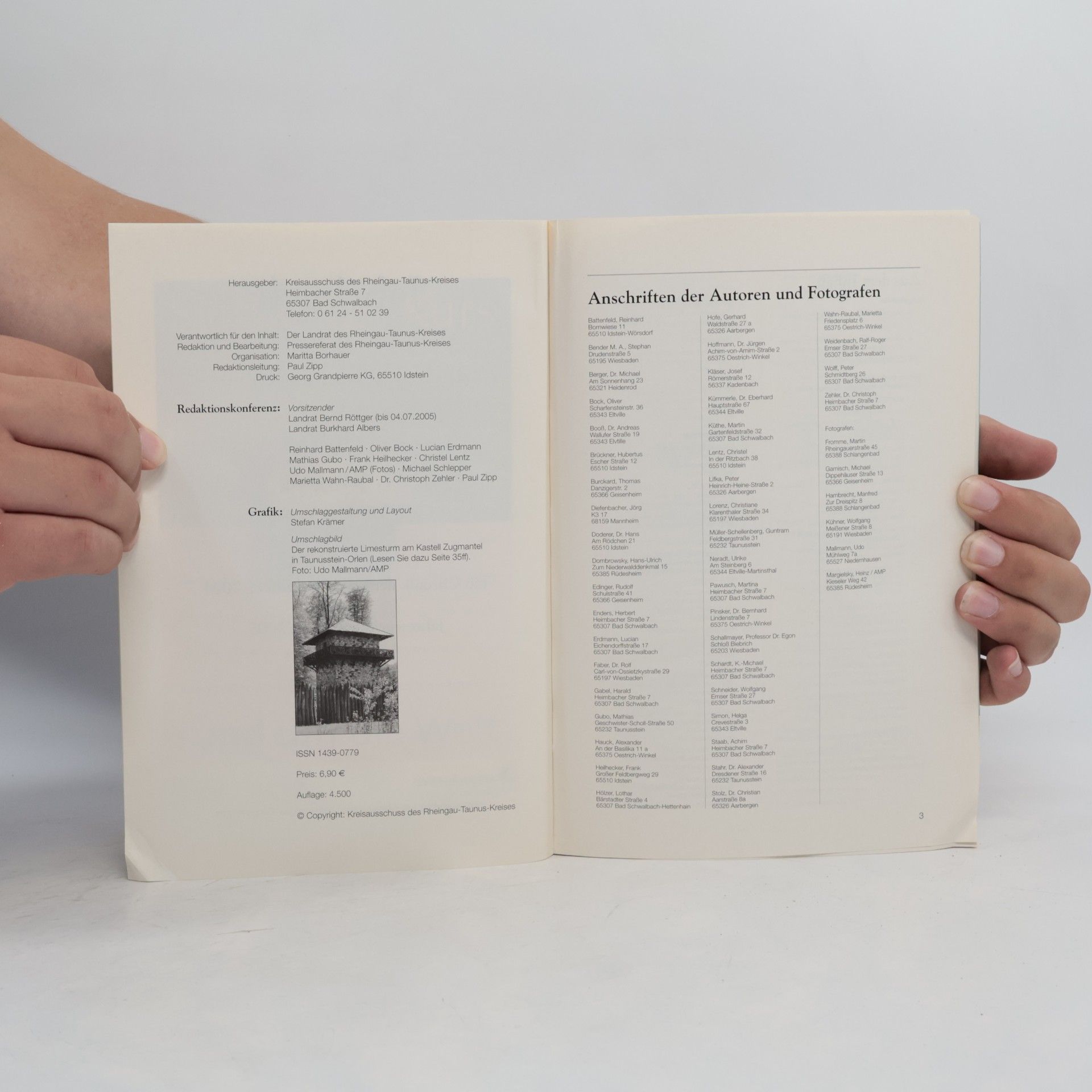 Autorenkollektiv Jahrbuch 2006 des Rheingau Taunus Kreises
