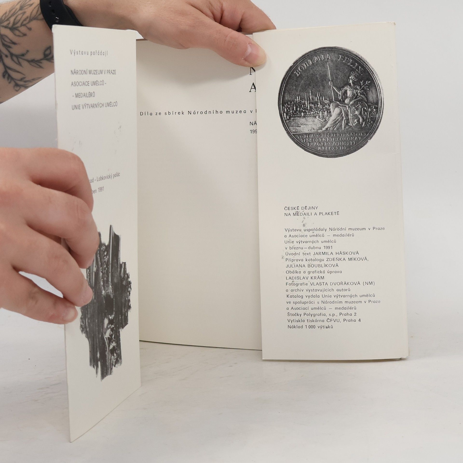kolektiv České dějiny na medaili a plaketě