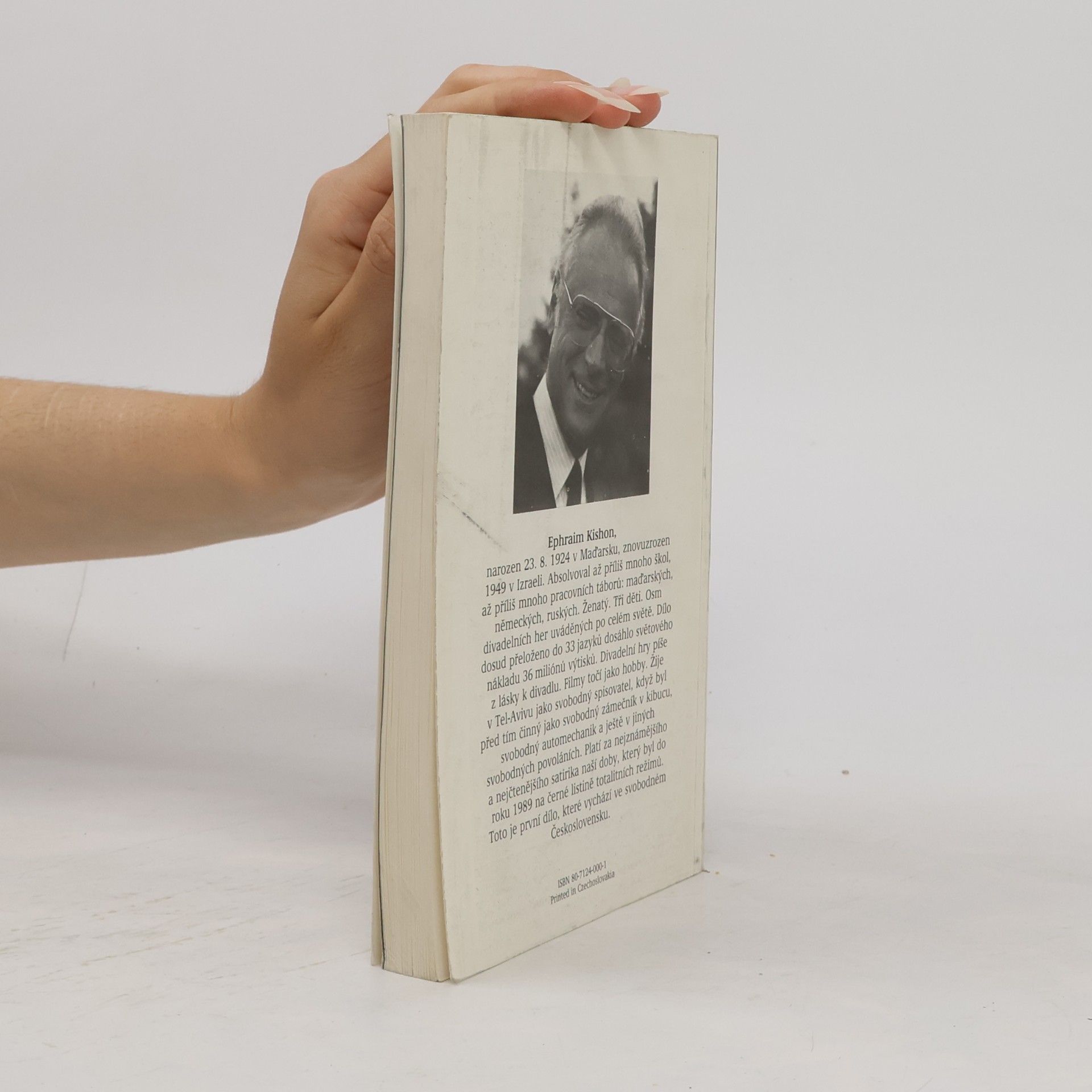 Ephraim Kishon Inkognito v Praze