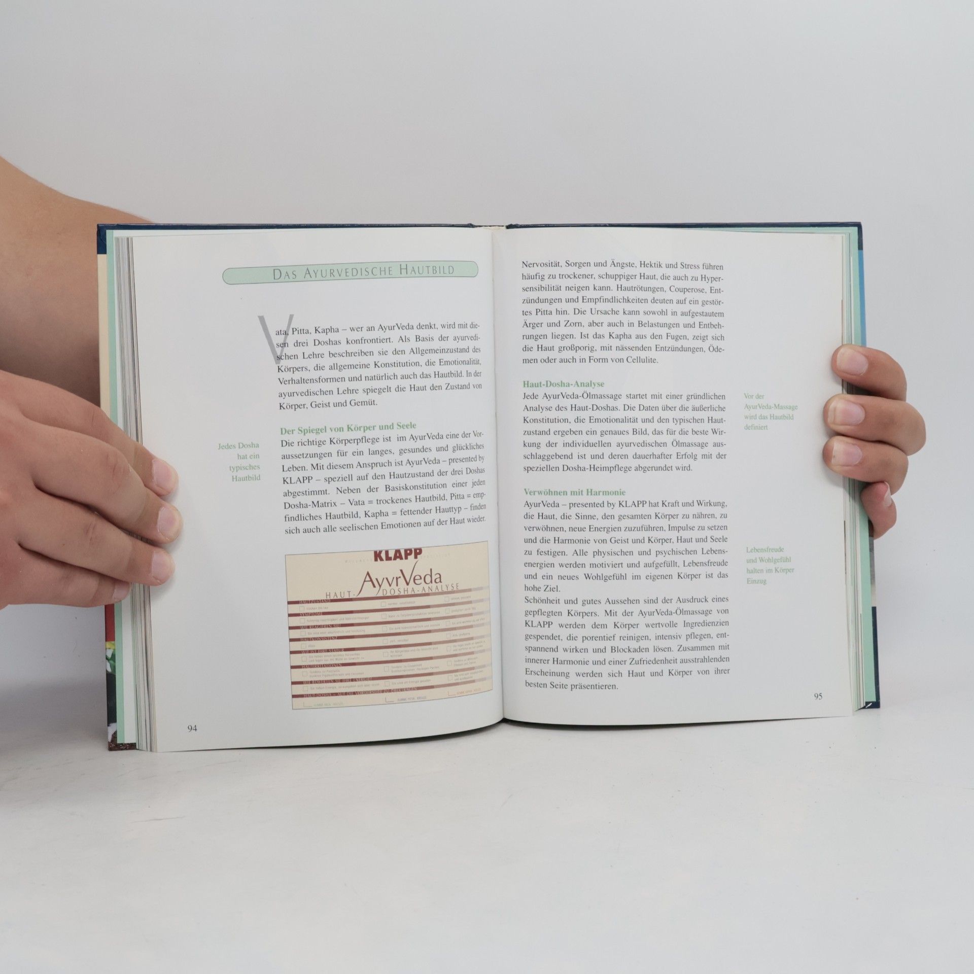 Gerhard Klapp Das AyurVeda-Buch