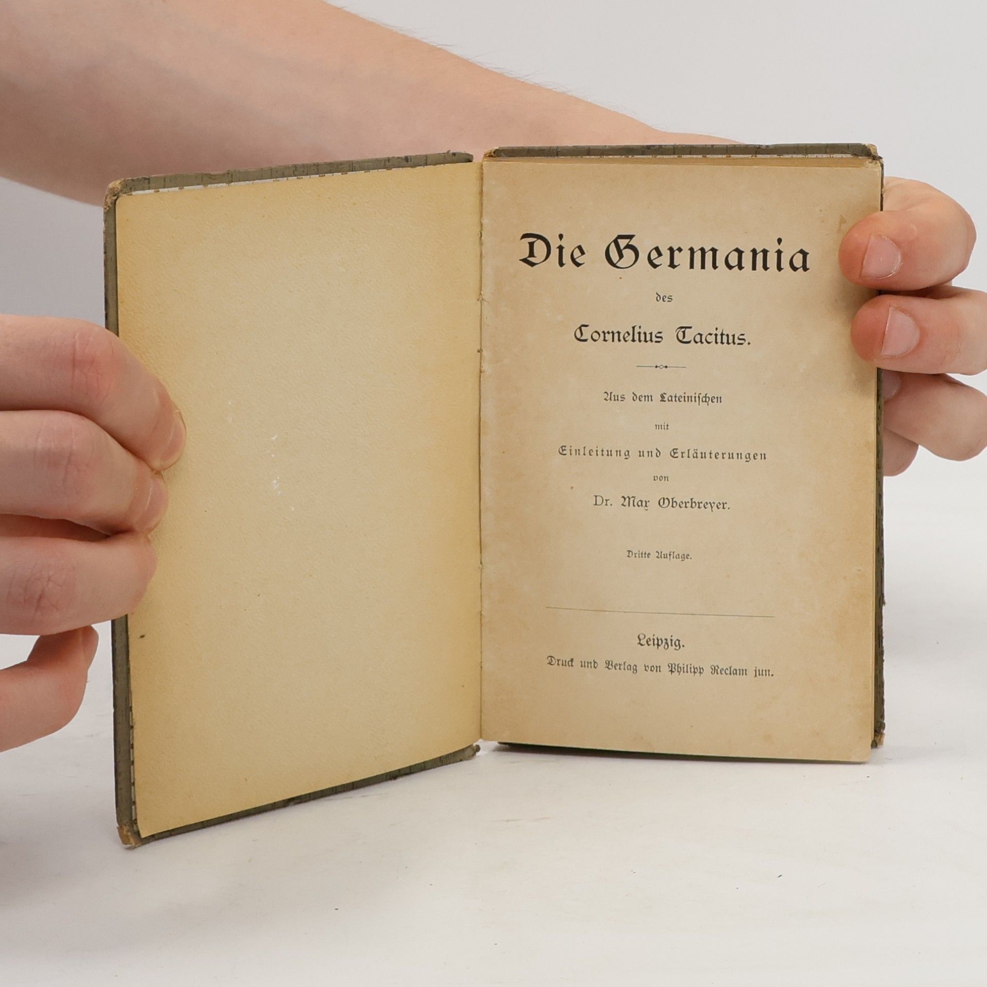 Tacitus Die Germania