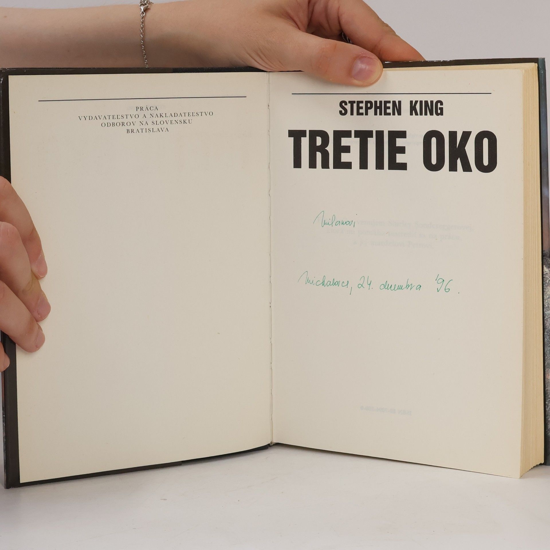 Stephen King Tretie oko