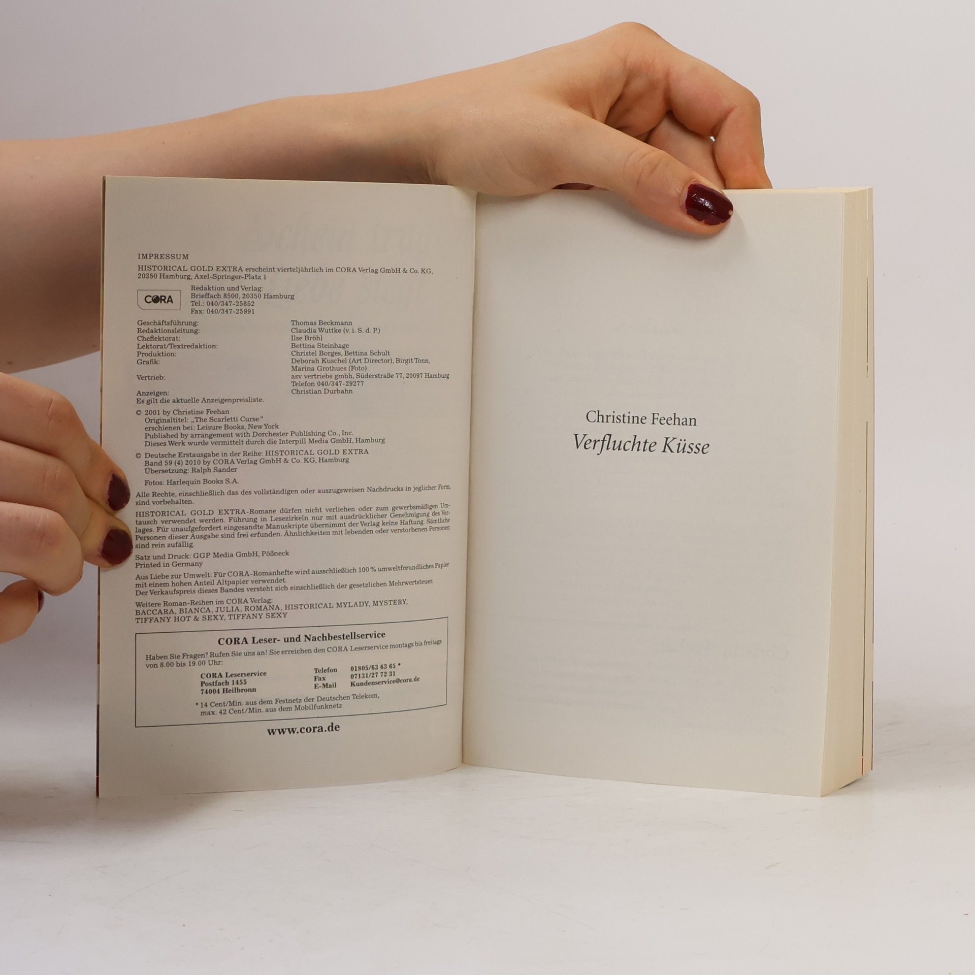 Christine Feehan Verfluchte Küsse