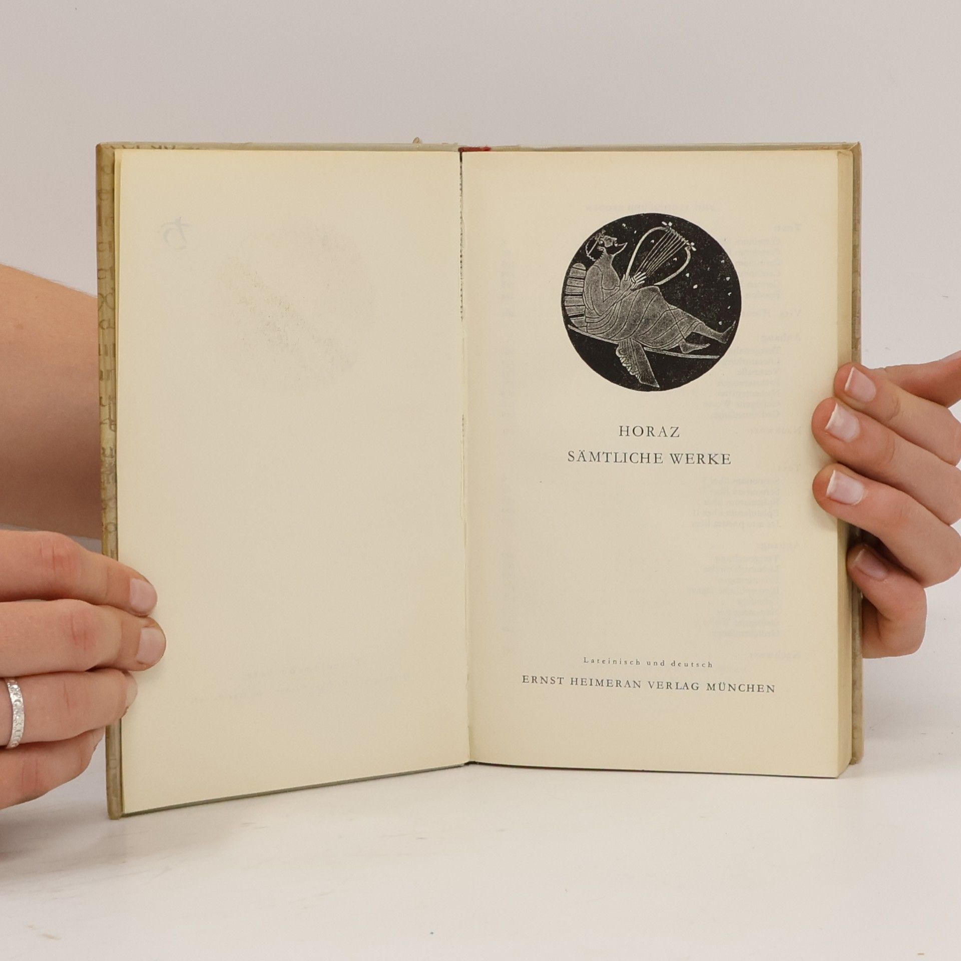 Horace Horaz Sämtliche Werke