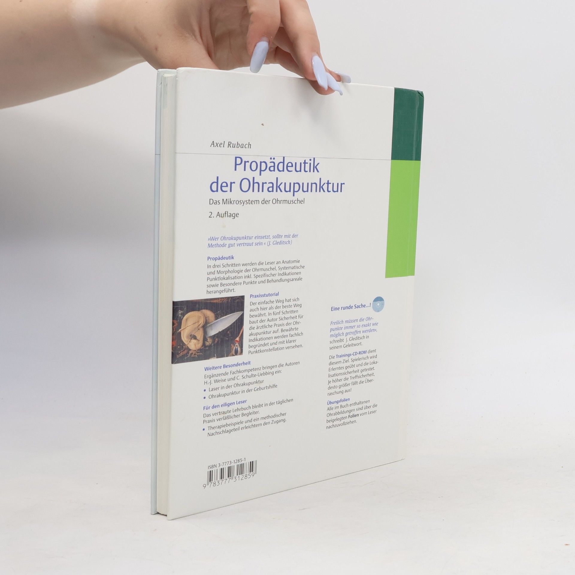 Axel Rubach Propädeutik der Ohrakupunktur - 2., überarbeitete und erweiterte Auflage