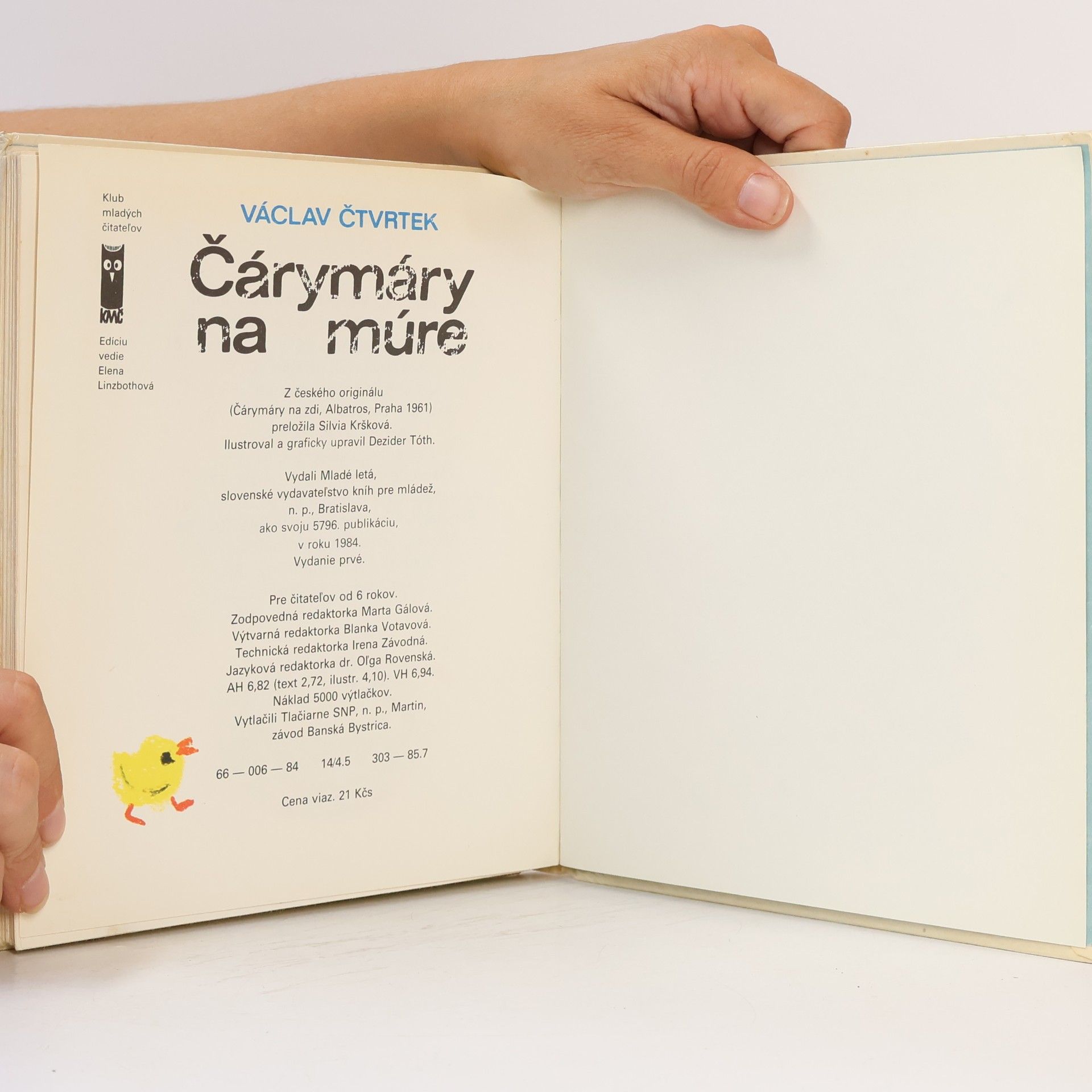 Václav Čtvrtek Čárymáry na múre